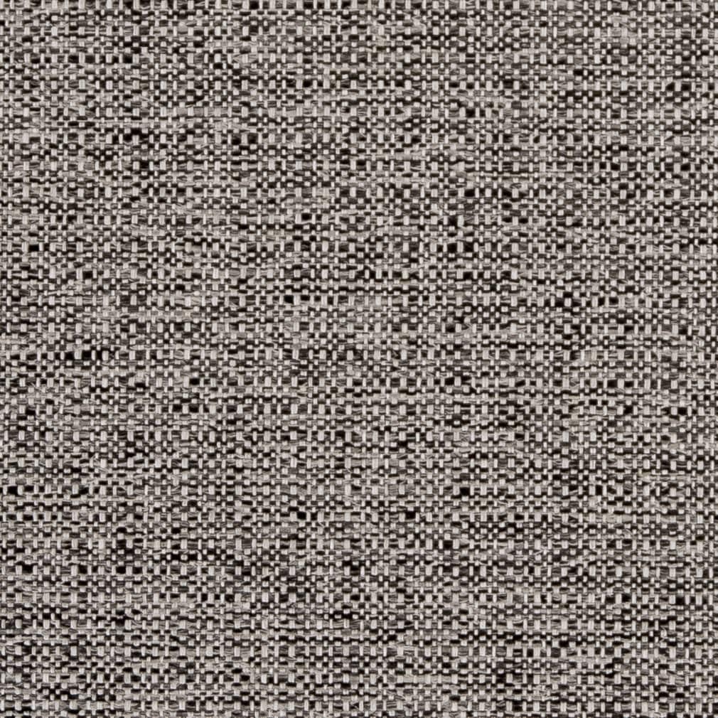 Black Stain Resistant Performance Pet Friendly Texturedd Tweed Upholstery Fabric by The Yard - SKU: Copley Pepper