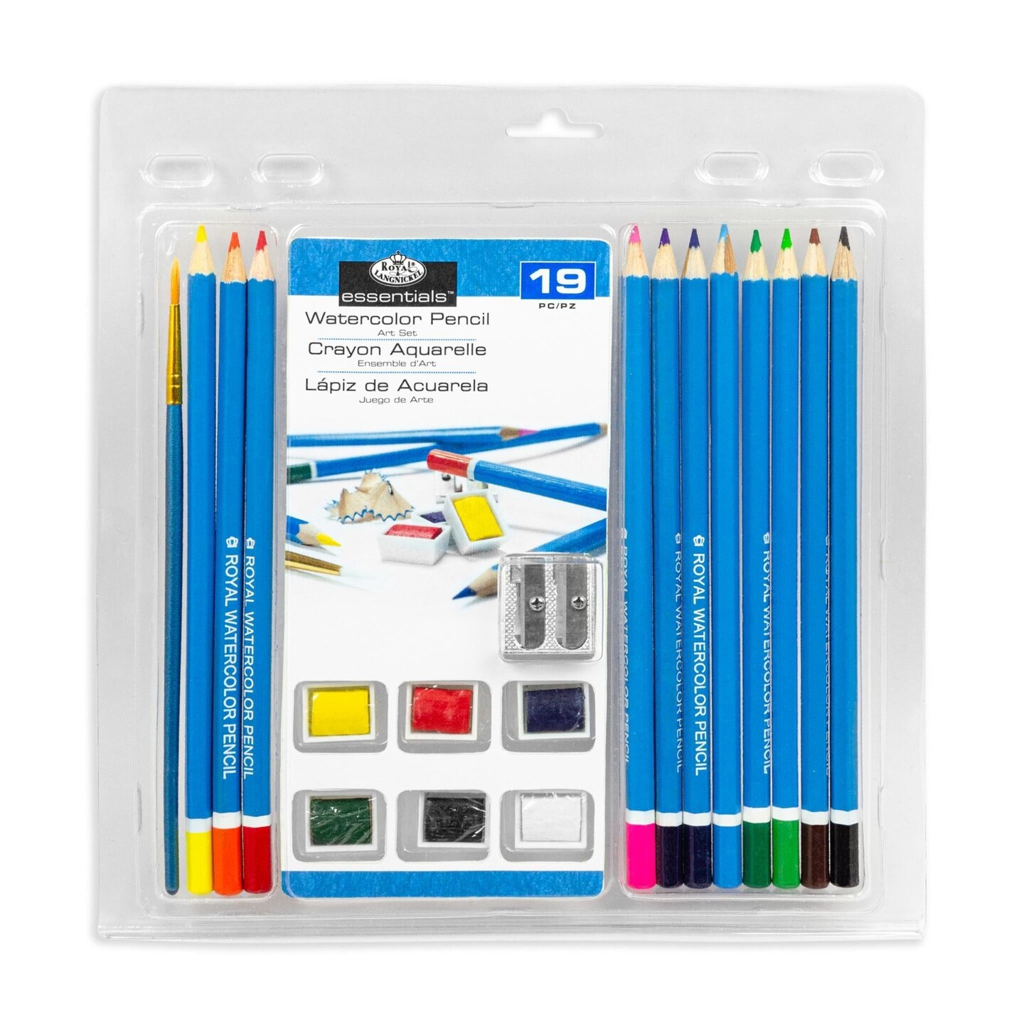 RART-2001 | Essentials&#x2122; 19pc Watercolor Pencil Art Set
