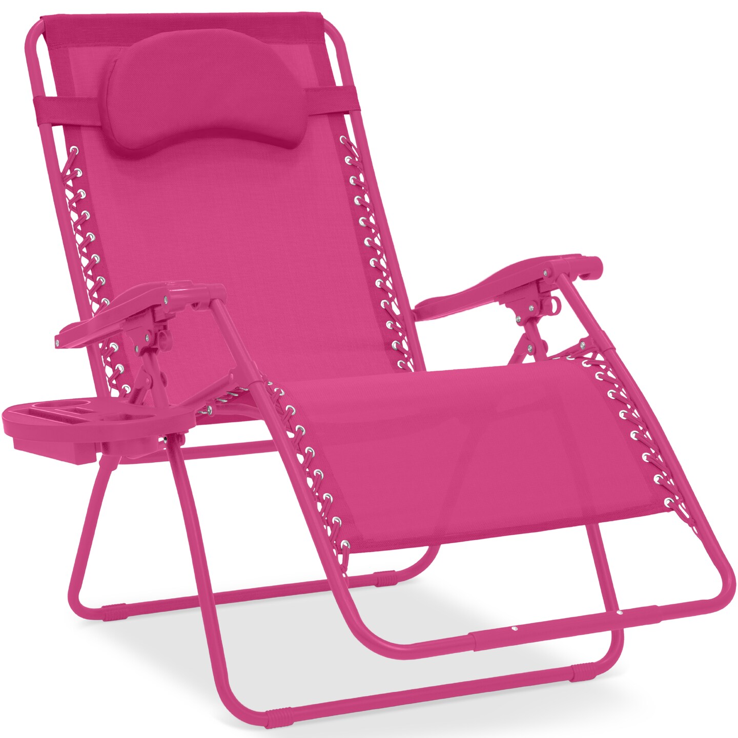 Best Choice Products Oversized Zero Gravity Chair, Folding Outdoor Patio Recliner w/ Cup Holder