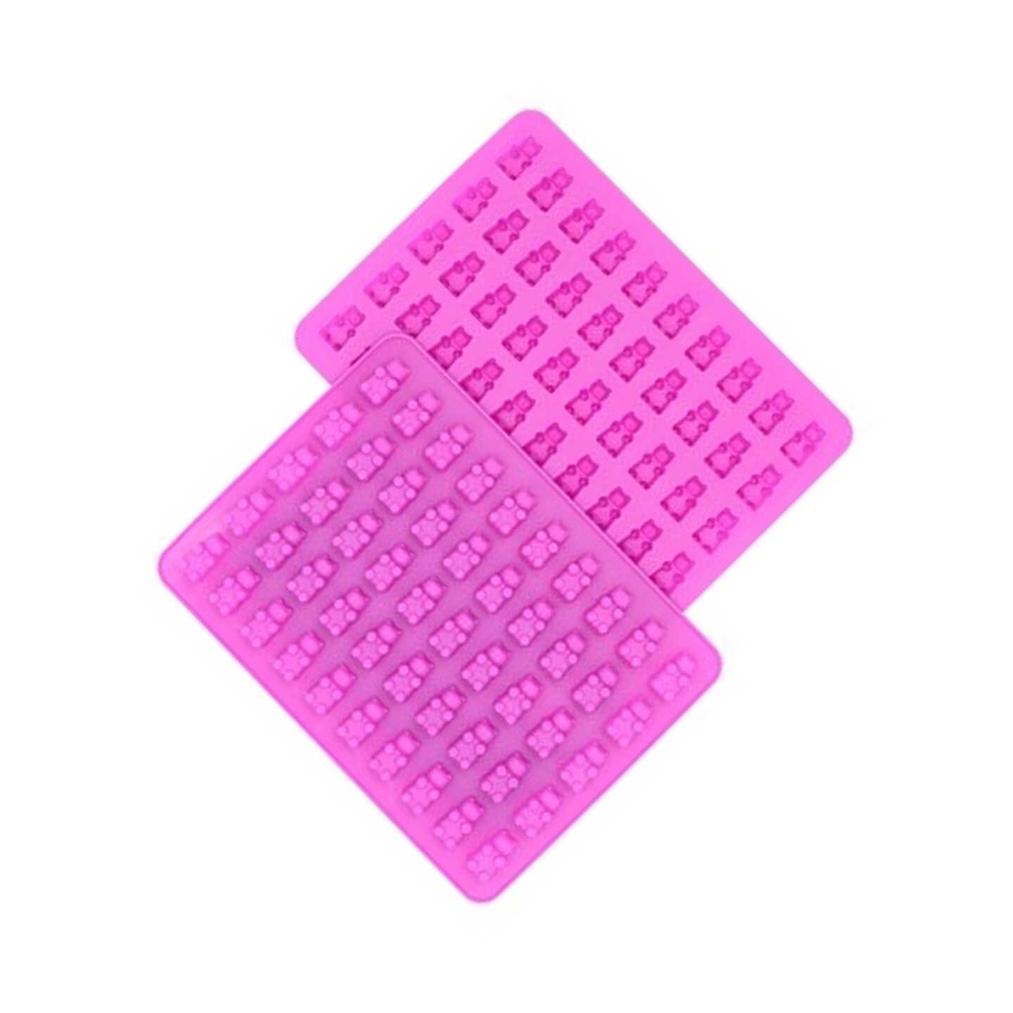 Silicone Gummy Bear Molds Two Pack