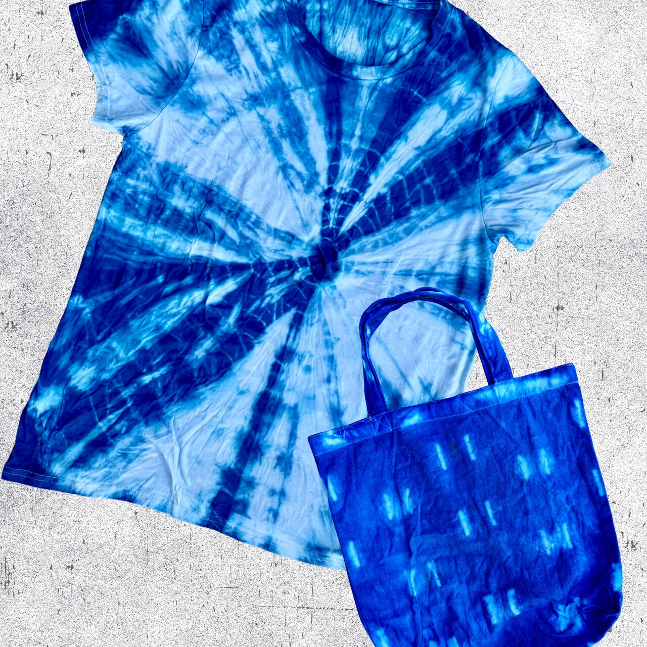 Shibori Shirts and Bags