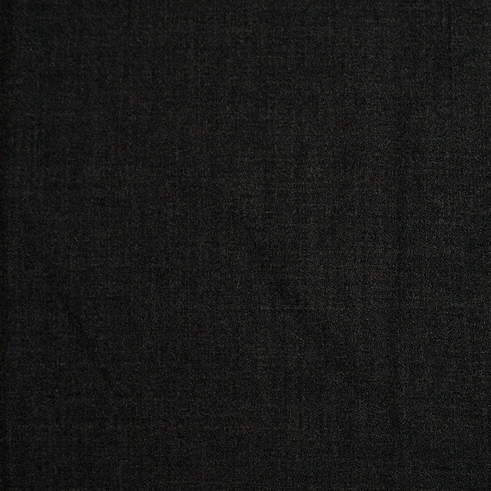 1 Yard Charcoal Doubled-Faced Wool-Polyester Crepe 59’’ Width