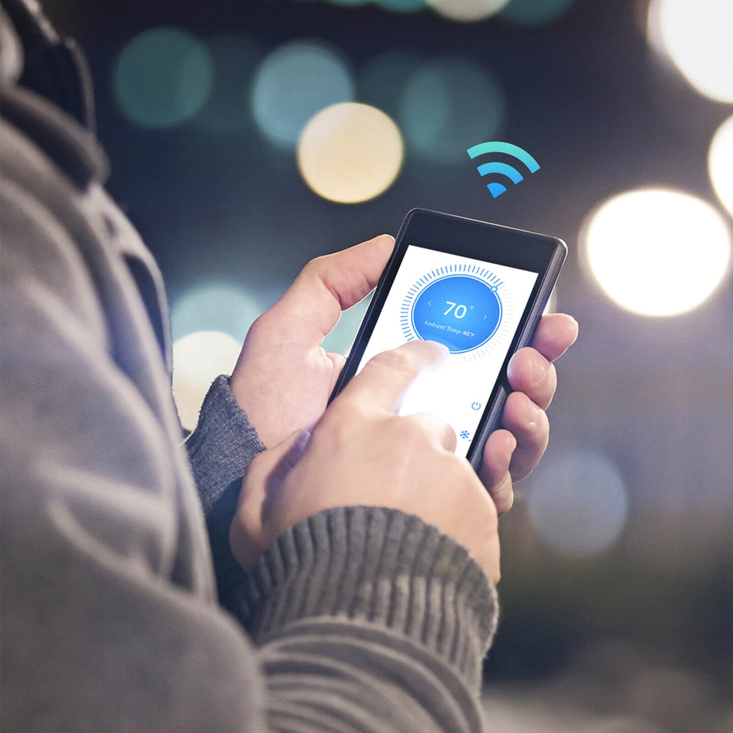 Costway 24000 BTU Wifi Enabled Mini Split Air Conditioner & Heater with Heat Pump Black/White