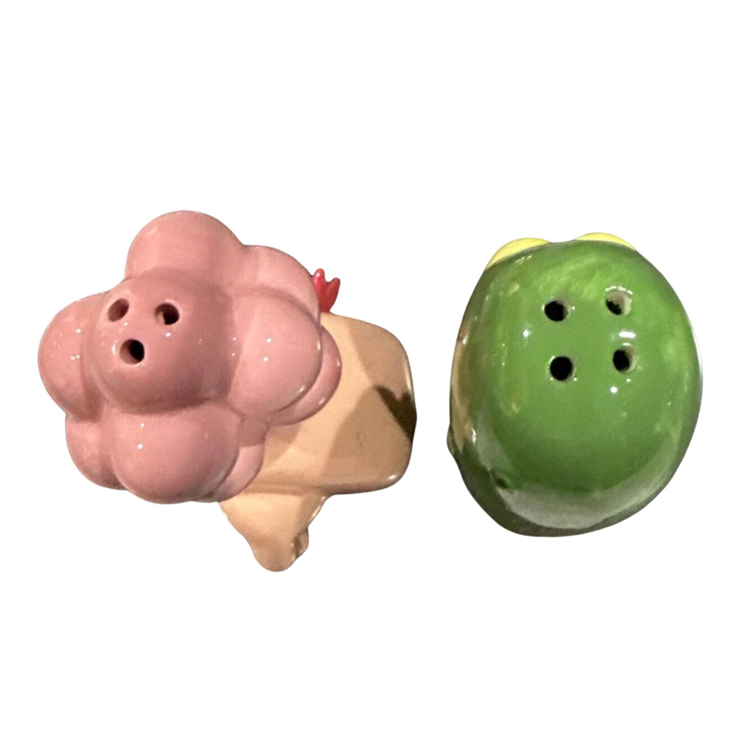 Rick and Morty Plumbus/ Pickle Rick Salt and Pepper Shaker Set