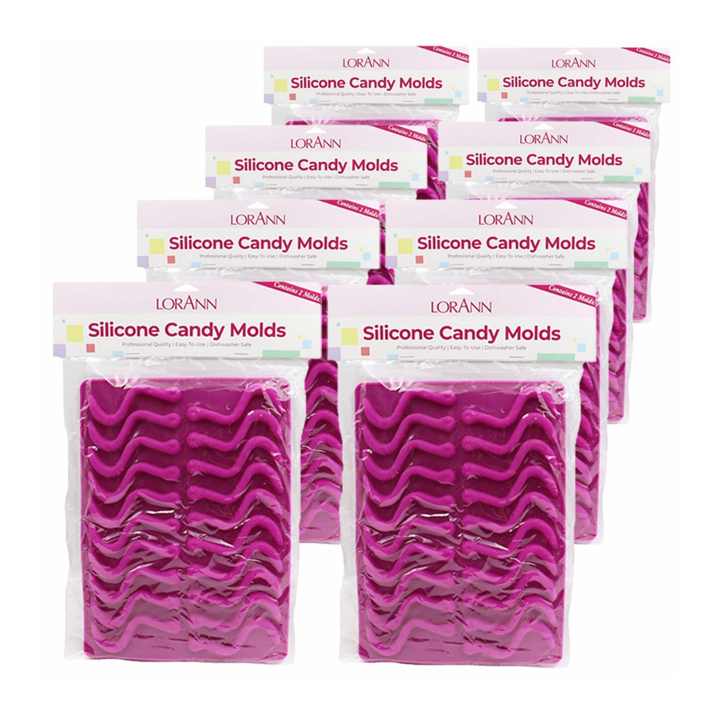 Silicone Gummy Worm Molds