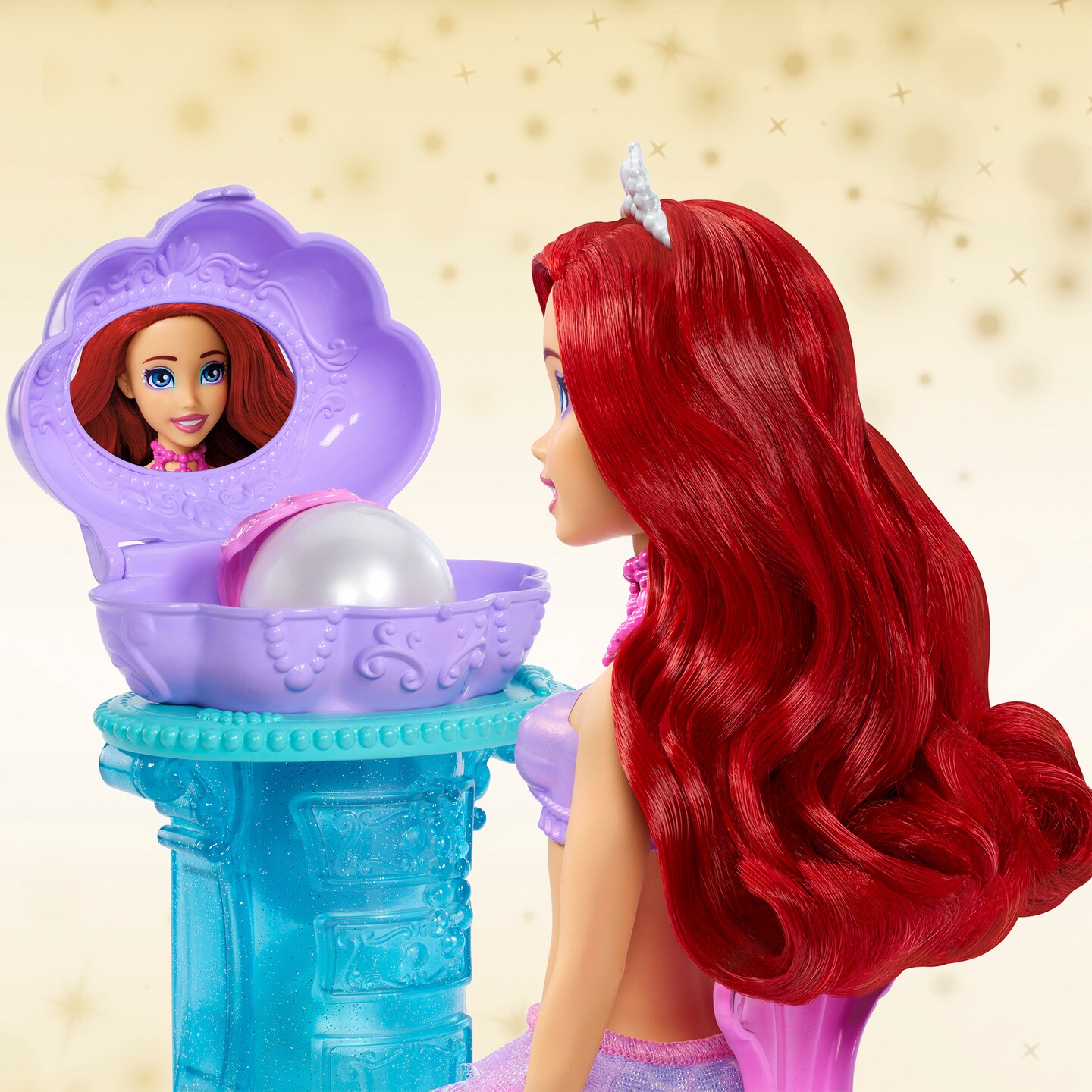 Mattel - Disney Princess Vanity Pop Ariel Doll &#x26; Accessory  [COLLECTABLES] Paper Doll