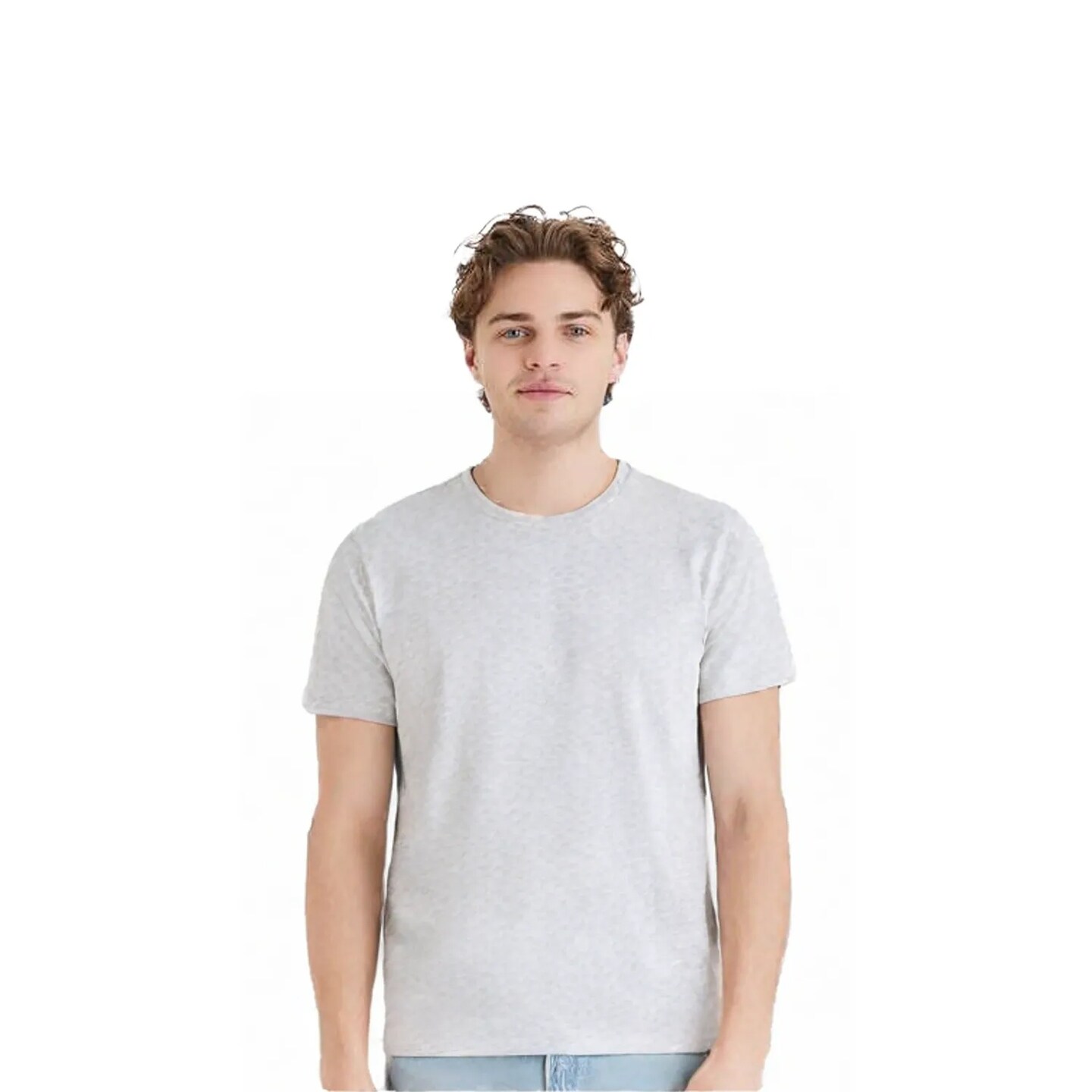 Hanes Unisex EcoSmart T Shirt Cotton Polyester Blend Classic Fit Sustainable Everyday Casual Tee