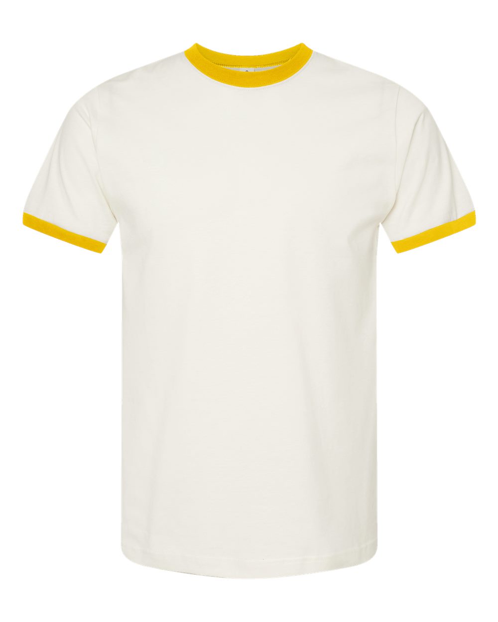 Tultex&#xAE; Crewneck Short Sleeve T-Shirt Fine Jersey Ringer