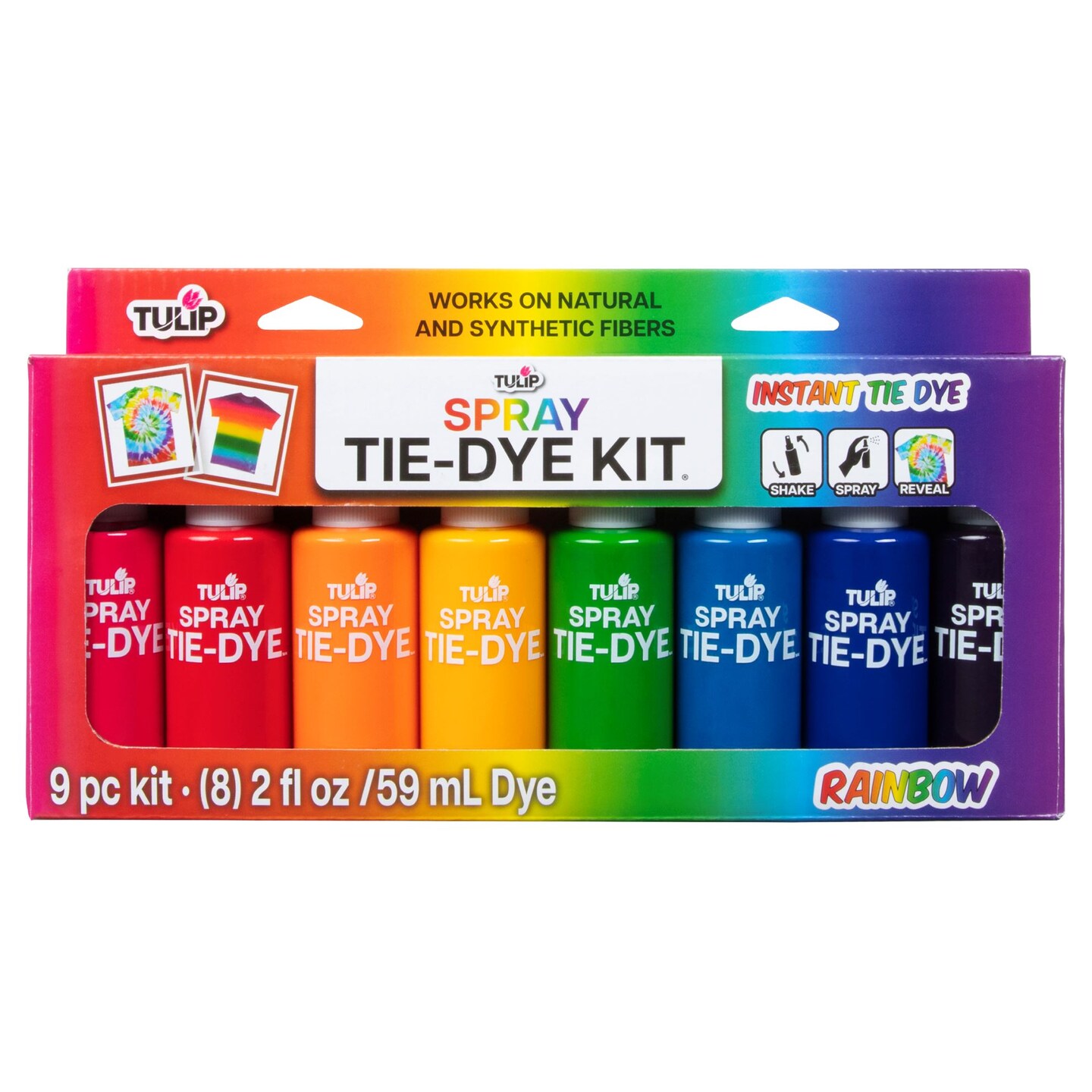 Tulip Spray Tie-Dye Kit 8 Pack