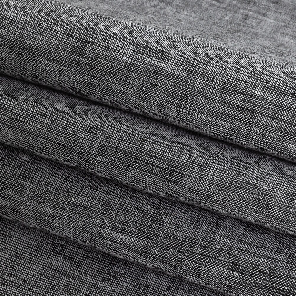 1 Yard Lightweight Linen Chambray Heathered Lilac Breeze Fabric