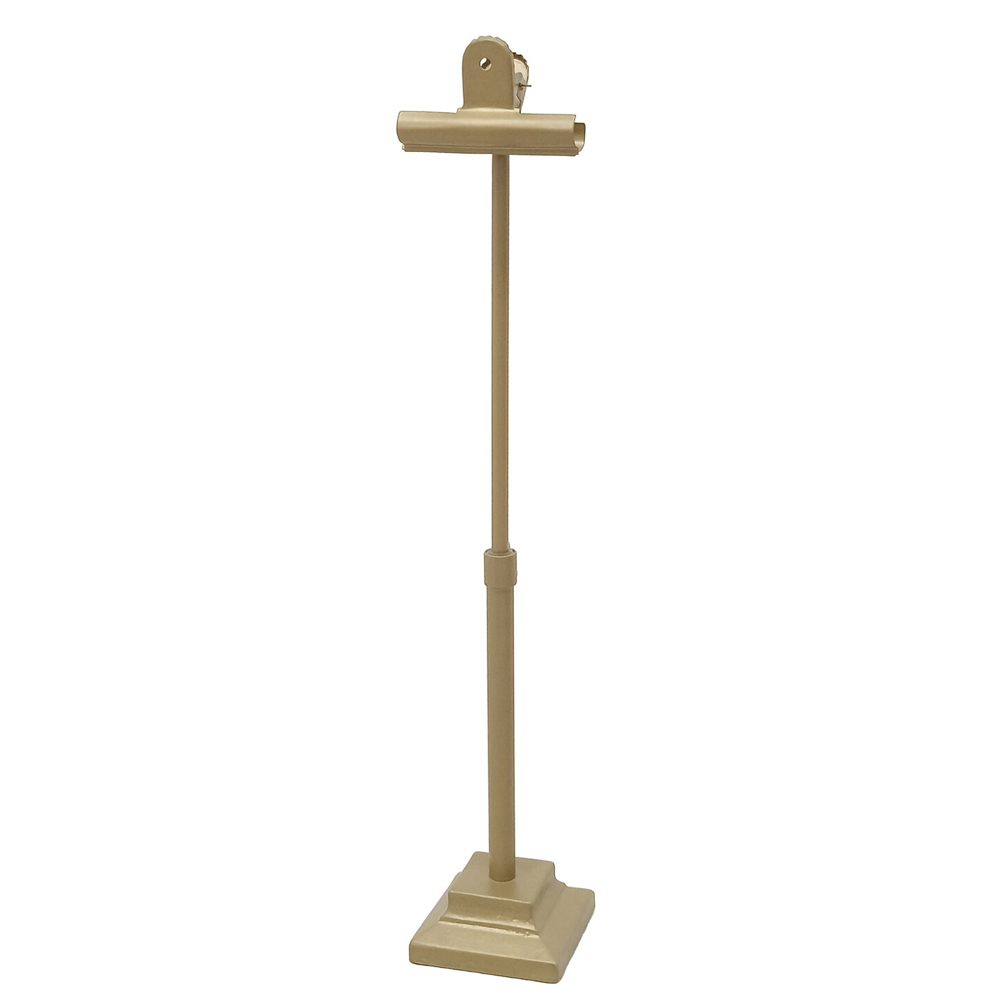 VIP Clip Stand Easel Frame Stand Elegant Gold Clip Stand for Photos and Notes, Modern, Floor, Living Room, Metal, Gold, Home Decor, All Seasons