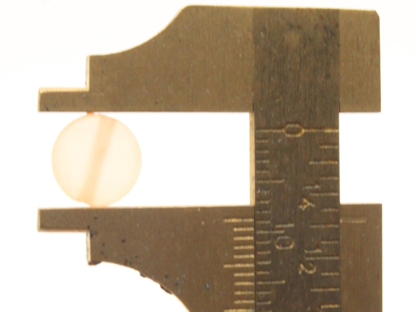 30 9mm Flat Round Coin Frosted Peach Pink Lucite Plastic Beads