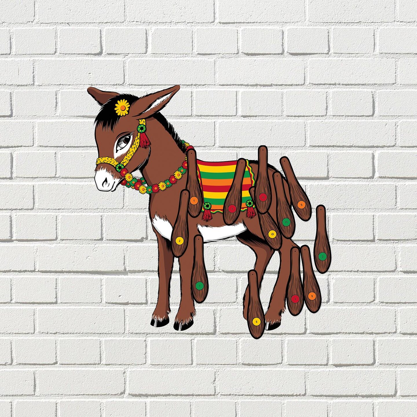 24 Pack Beistle Pin the Tail Donkey Game
