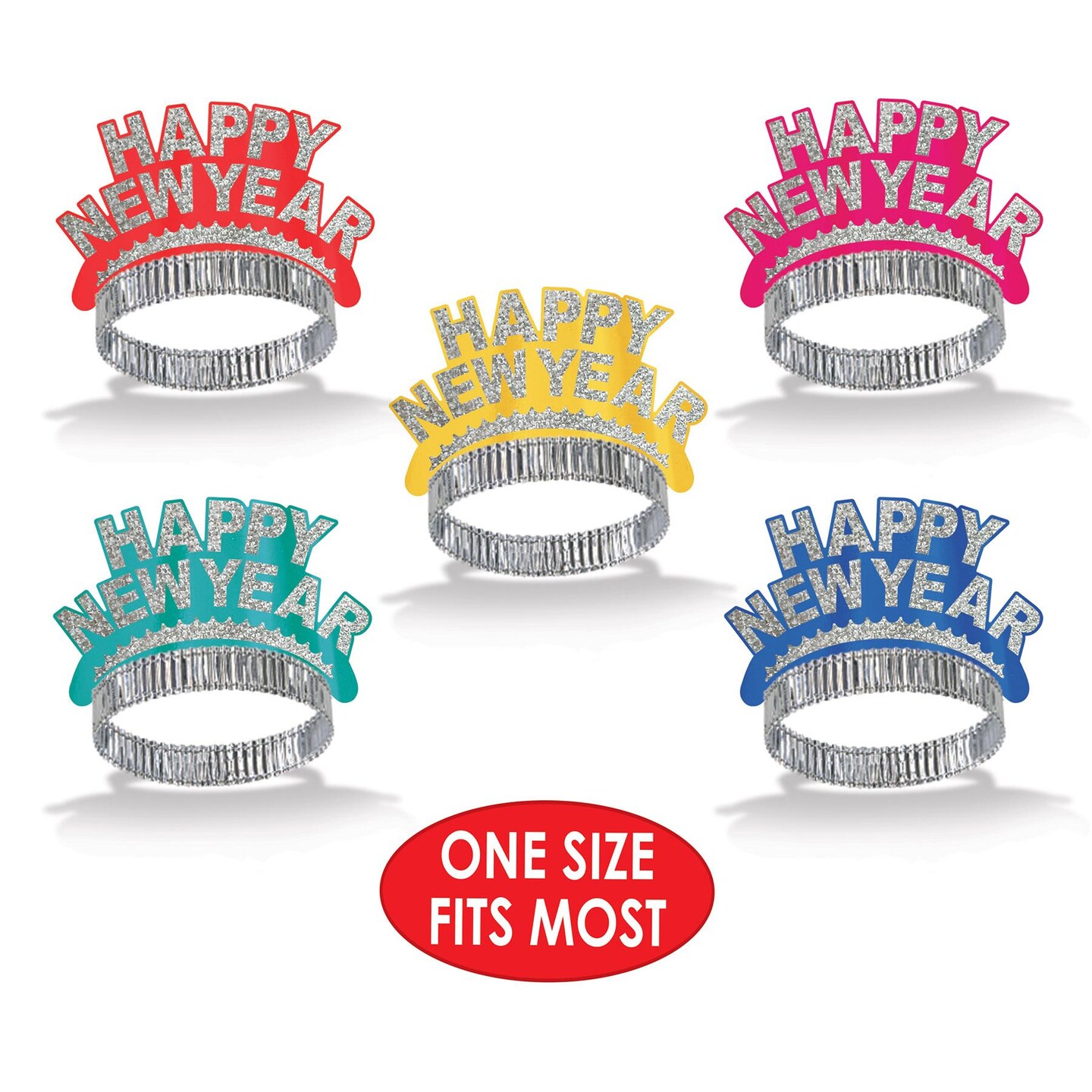 50 Pack Beistle Happy New Year Tiara
