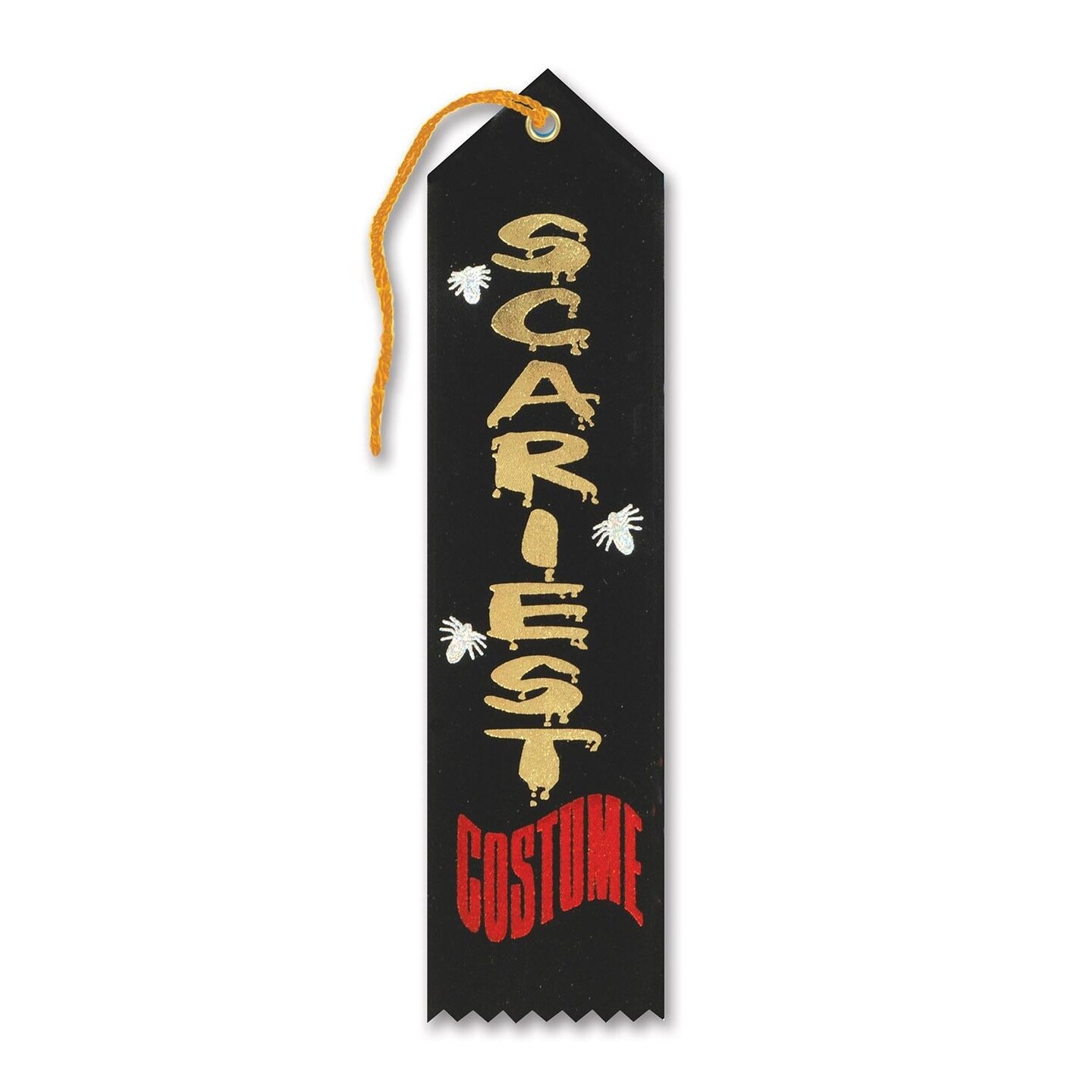 6 Pack Beistle Halloween Scariest Costume Award Ribbon