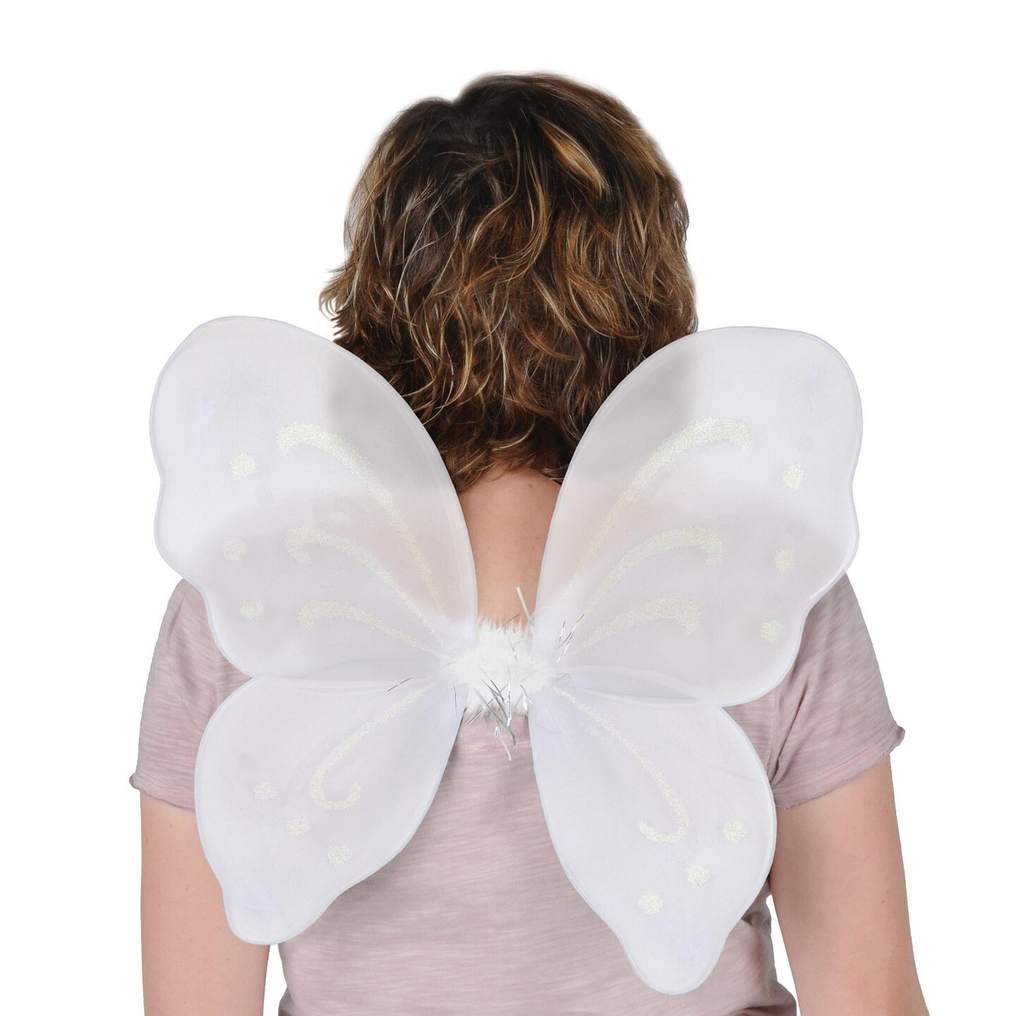 12 Pack Beistle Halloween Nylon Fairy Wings - white