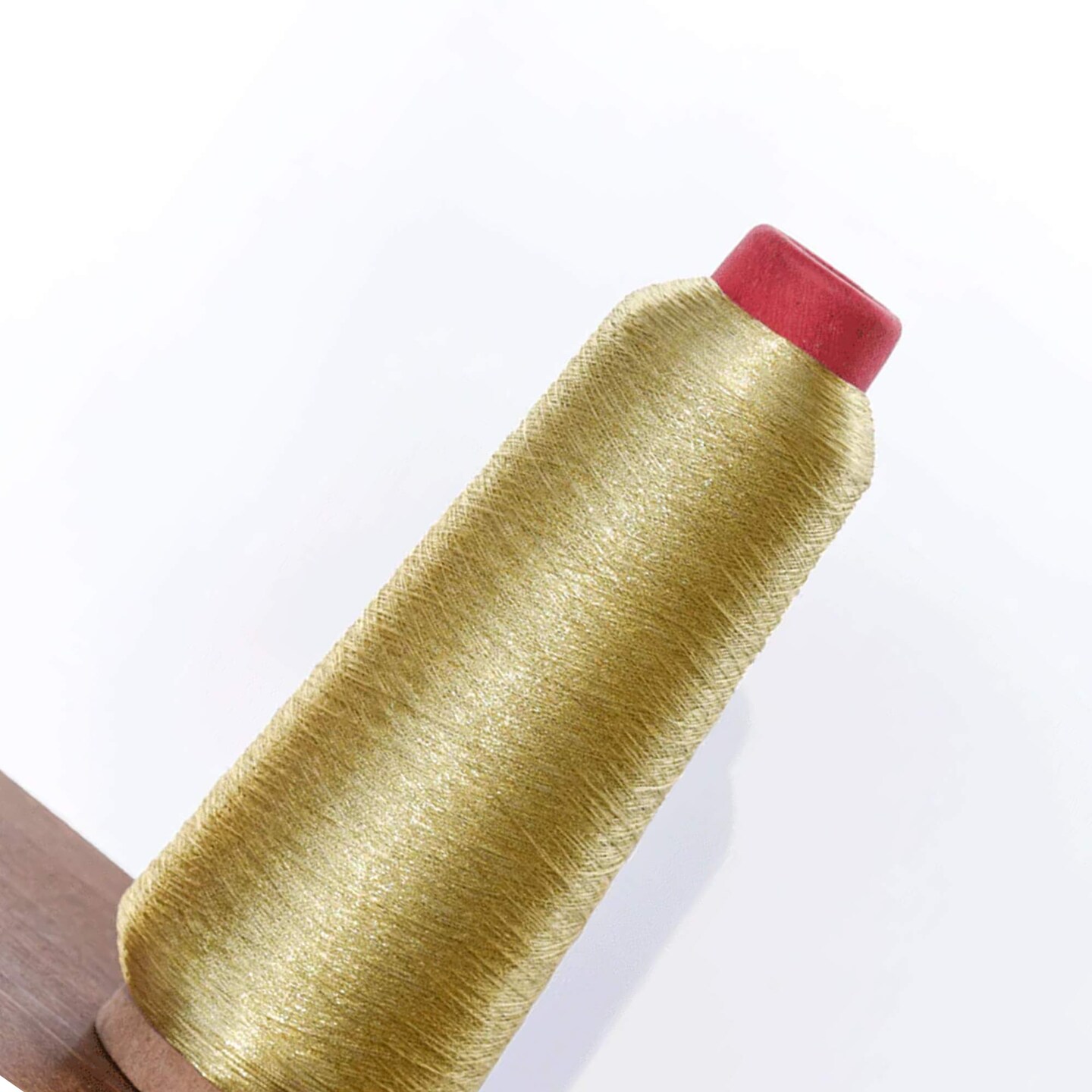 5,000 Yards Gold Sparkly Metallic Machine Embroidery Thread Bright & Durable Shine