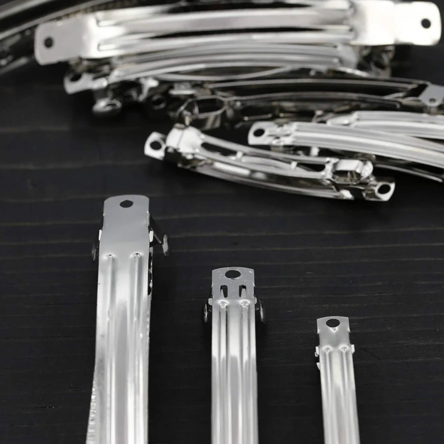 4&#x22; Large Hair Barrette Clips for Bows Set of 4