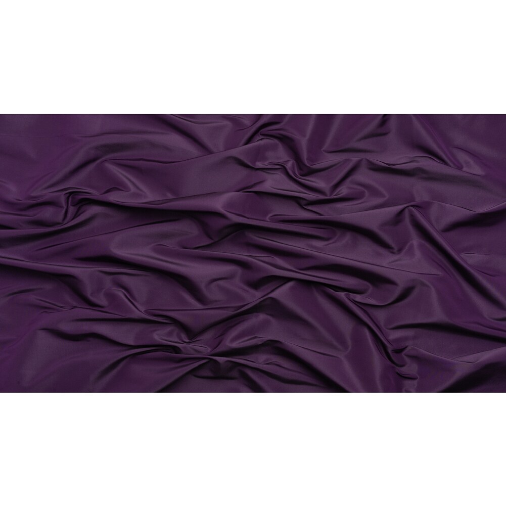 1 Yard Amethyst Silk Faille Fabric Medium Weight Lustrous Smooth Solid 54 Inch Width