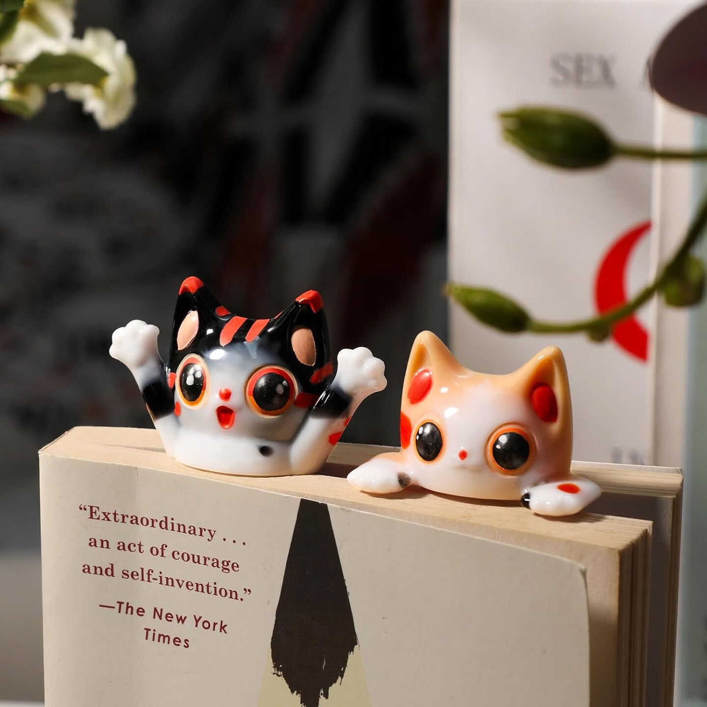 LET&#x2019;S Resin Bookmark Resin Molds Silicone, Cute 3D Animal Bookmark Silicone Molds for Epoxy Resina with Paperclip Pattern 3mm Thin,Small Bookmarks Molds for UV Resin Crafts,Gifts for Book Lovers