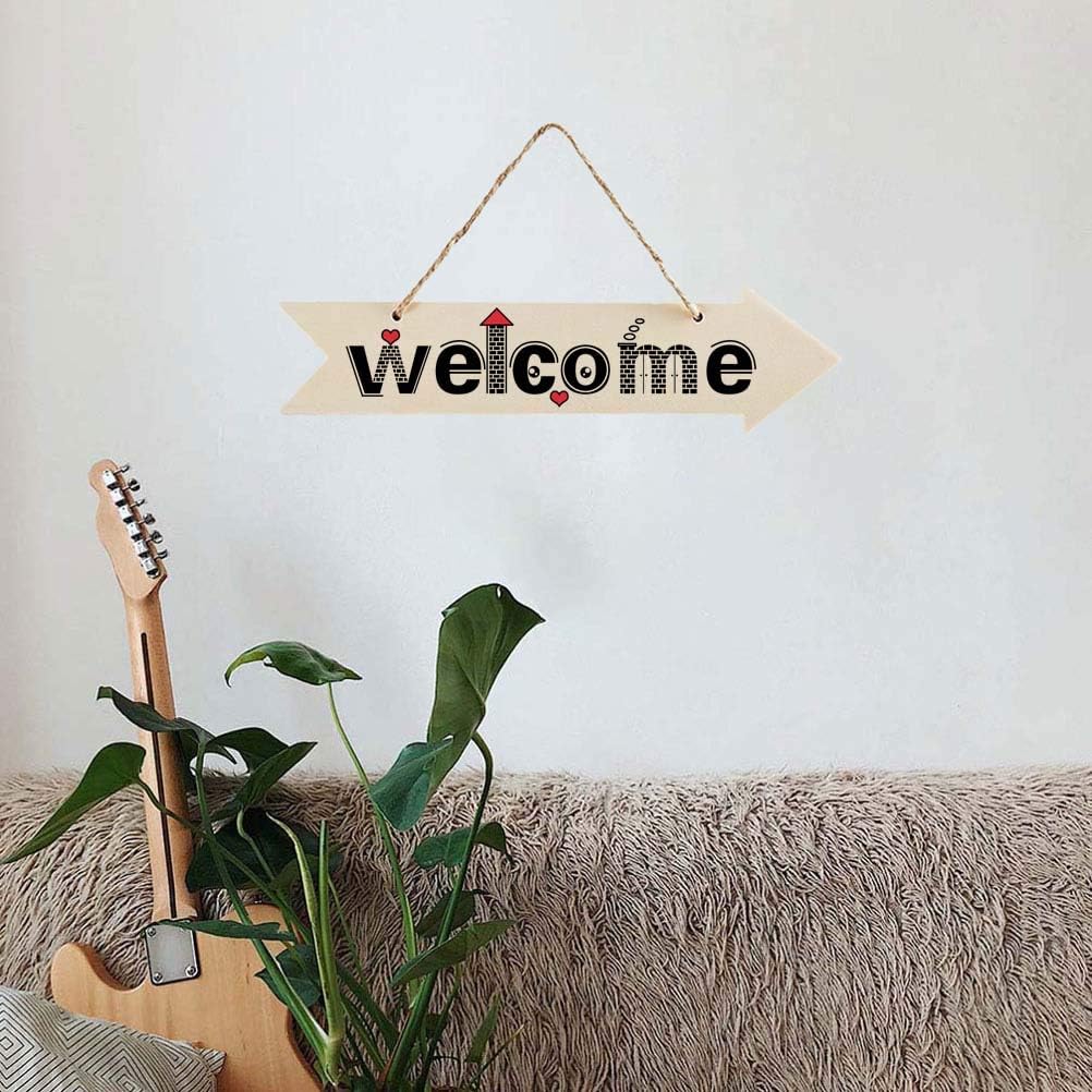 6pcs Unfinished Wood Sign Blank Arrow Shape