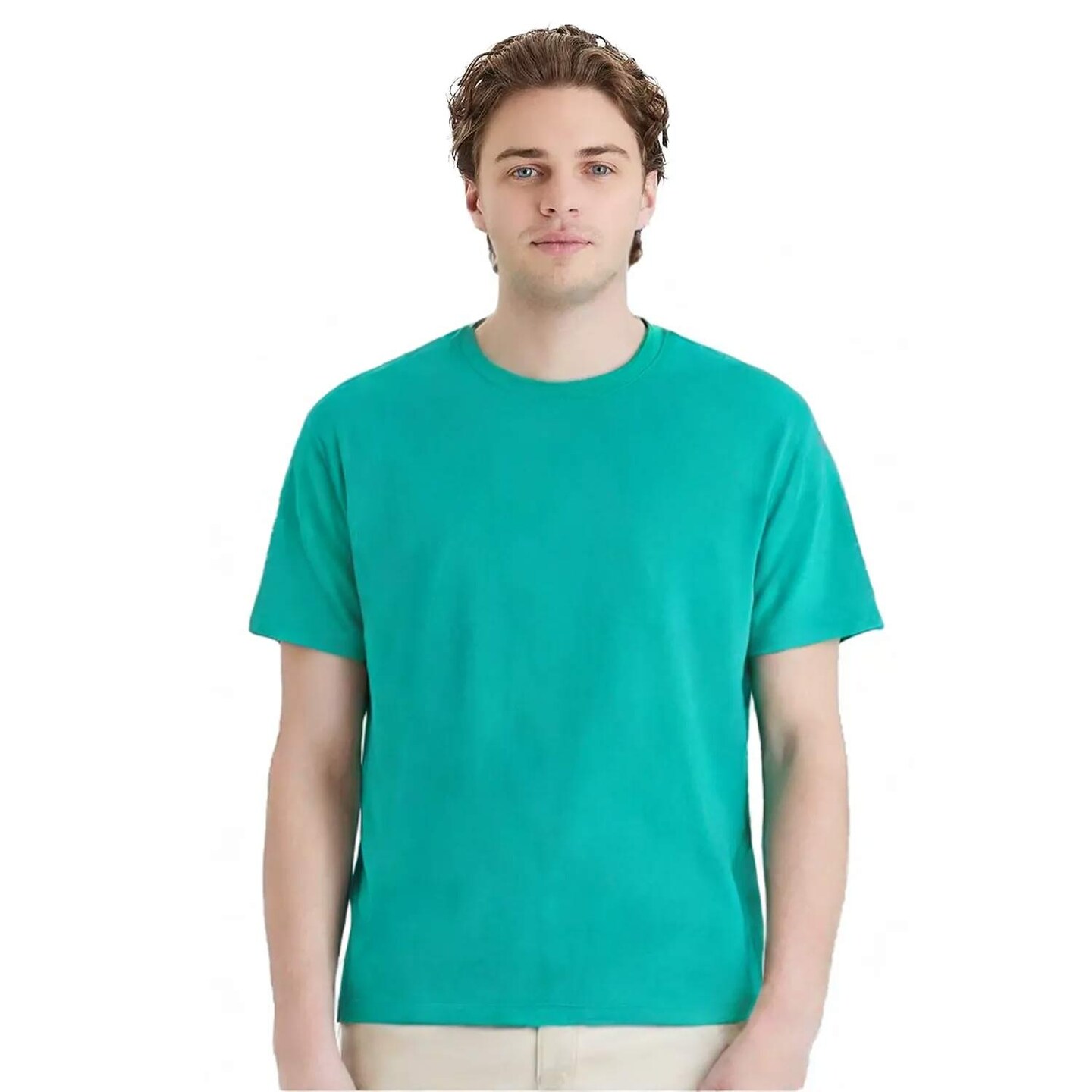 Hanes Unisex Classic Fit Crewneck Cotton T Shirt For Everyday Casual Tee