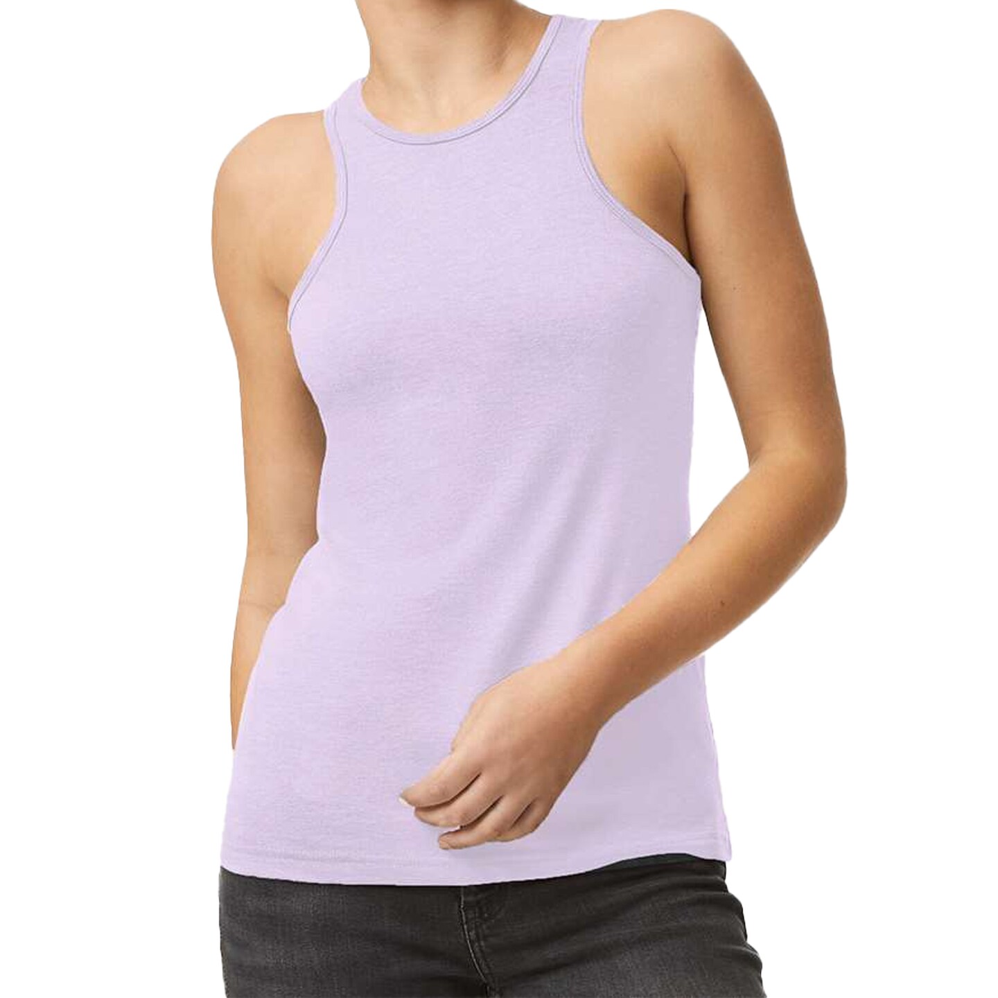 American Apparel Women’s CVC Tank Top, Soft Workout Sleeveless Blanks for DIY Crafting