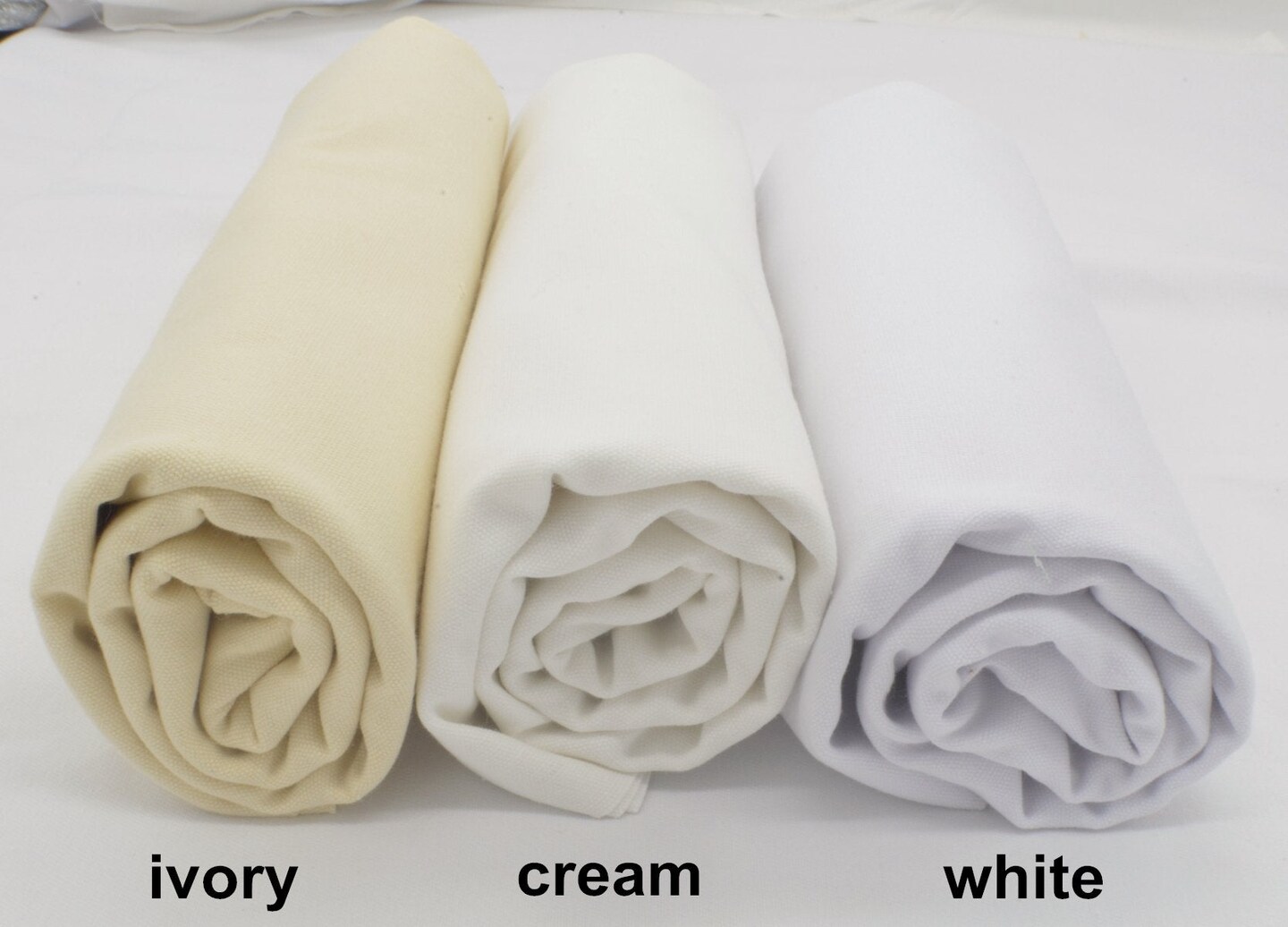 100% Cotton Fabric for Embroidery, Embroidery Fabric Cotton, 20 by 60-Inch, Cream