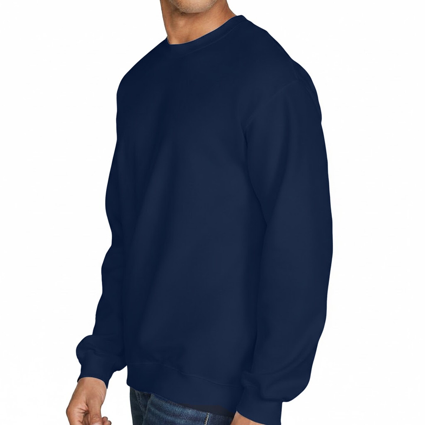 Gildan Softstyle Crewneck Sweatshirt, 80/20 Cotton Blend, Print-Ready Fleece