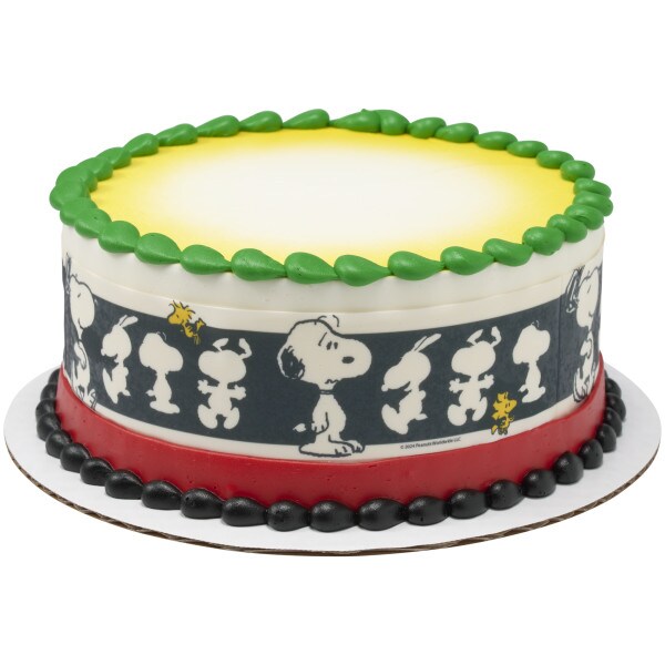 Peanuts Snoopy Edible Cake Topper Strips