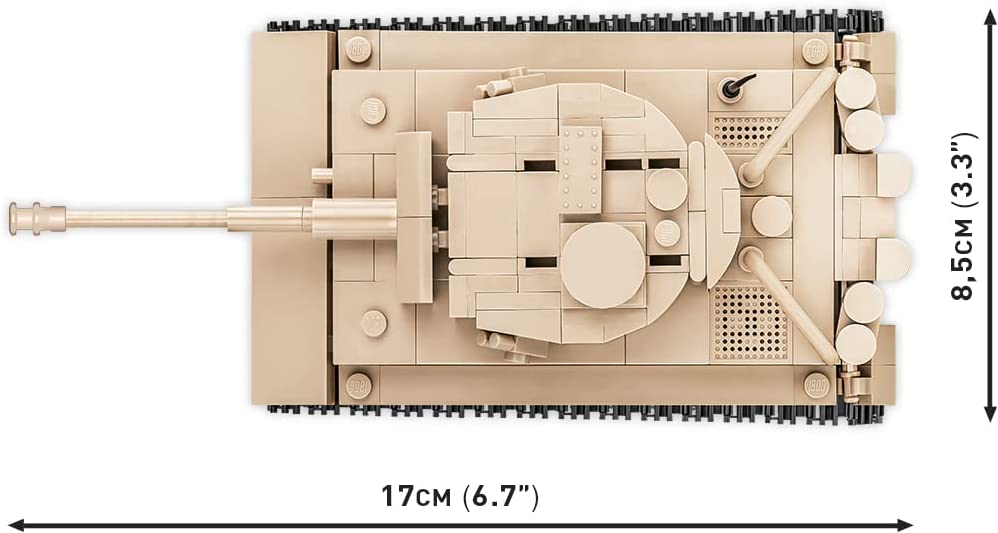 COBI Historical Collection Panzer VI Tiger &#x22;131&#x22; Tank