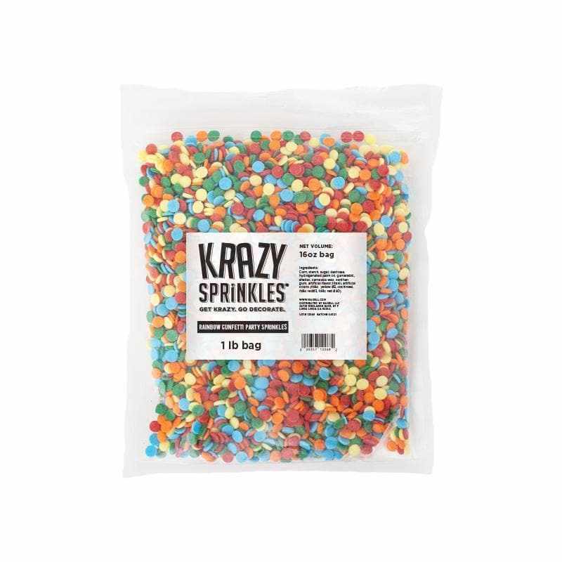 Rainbow Confetti Sprinkles