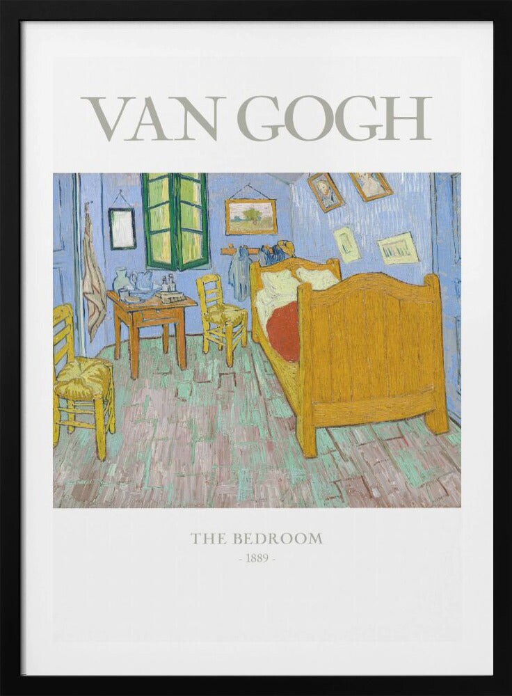 The Bedroom by Vincent Van Gogh Framed Art