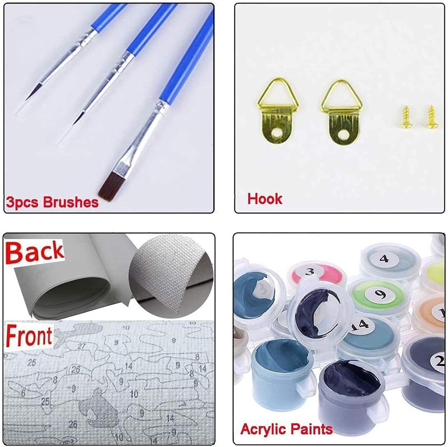 Paint by Numbers for Kids &#x26; Adults &#x26; Beginner Painting Gift Kits