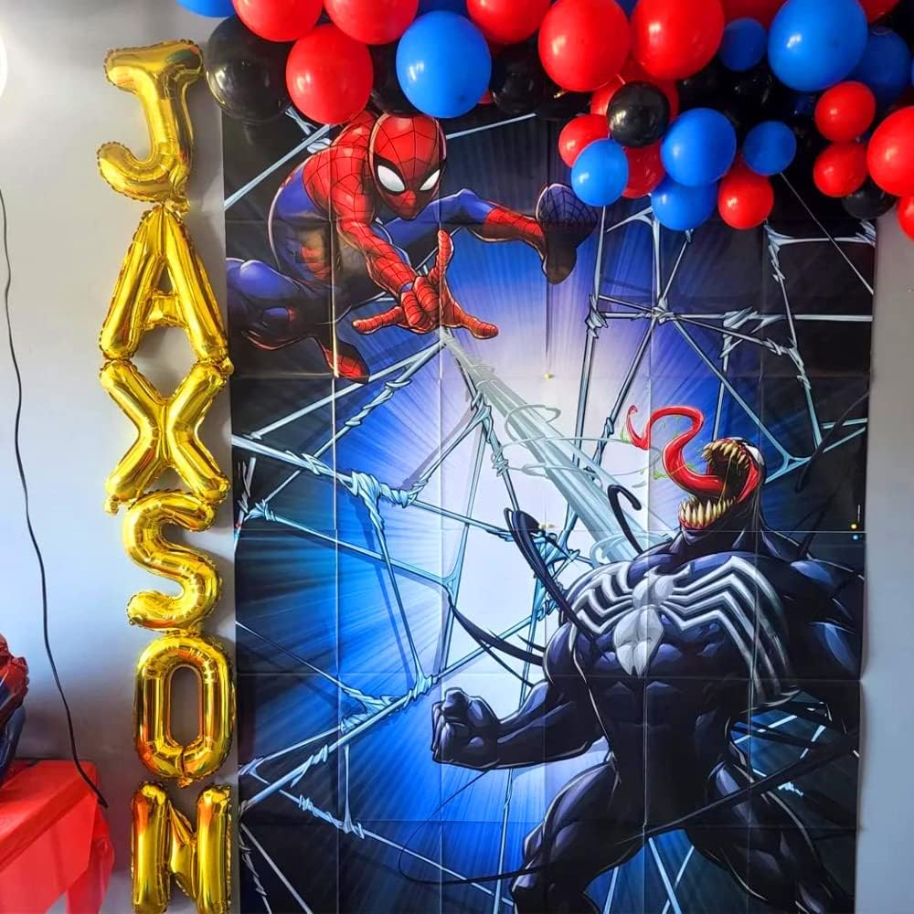 52 Pcs Gold Letter Balloons Foil Alphabet A to Z Balloons DIY Personalized Phrase Banner