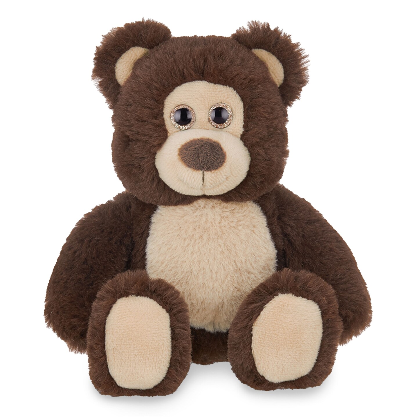 Bearington Lil&#x27; Beau Small Chocolate Brown Plush Stuffed Animal Teddy Bear, 7 inches