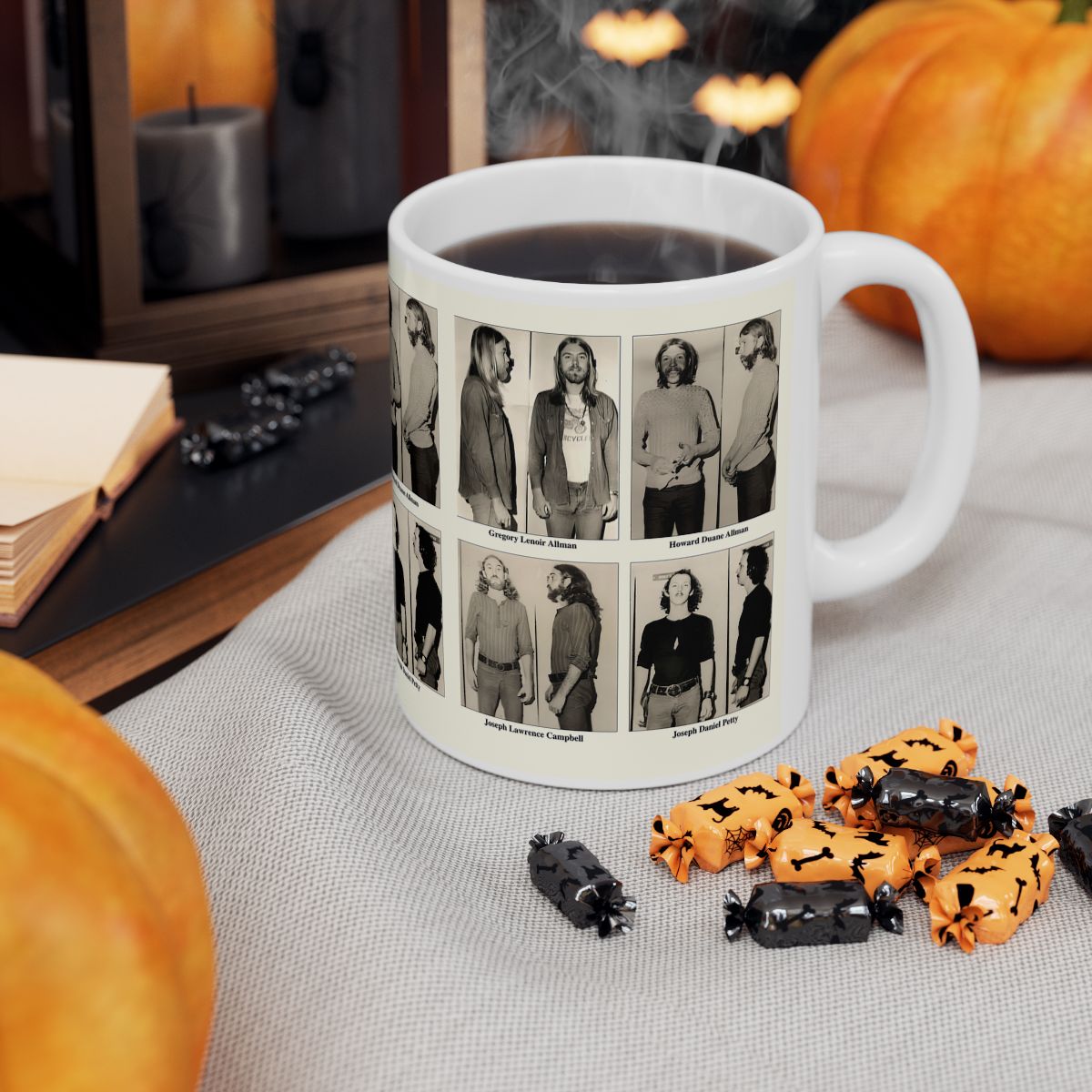 Coffee & Cigarettes Band Thursday 美品 Starbucks Mug Coffee Company Seattle WA Est 1971 White Cup