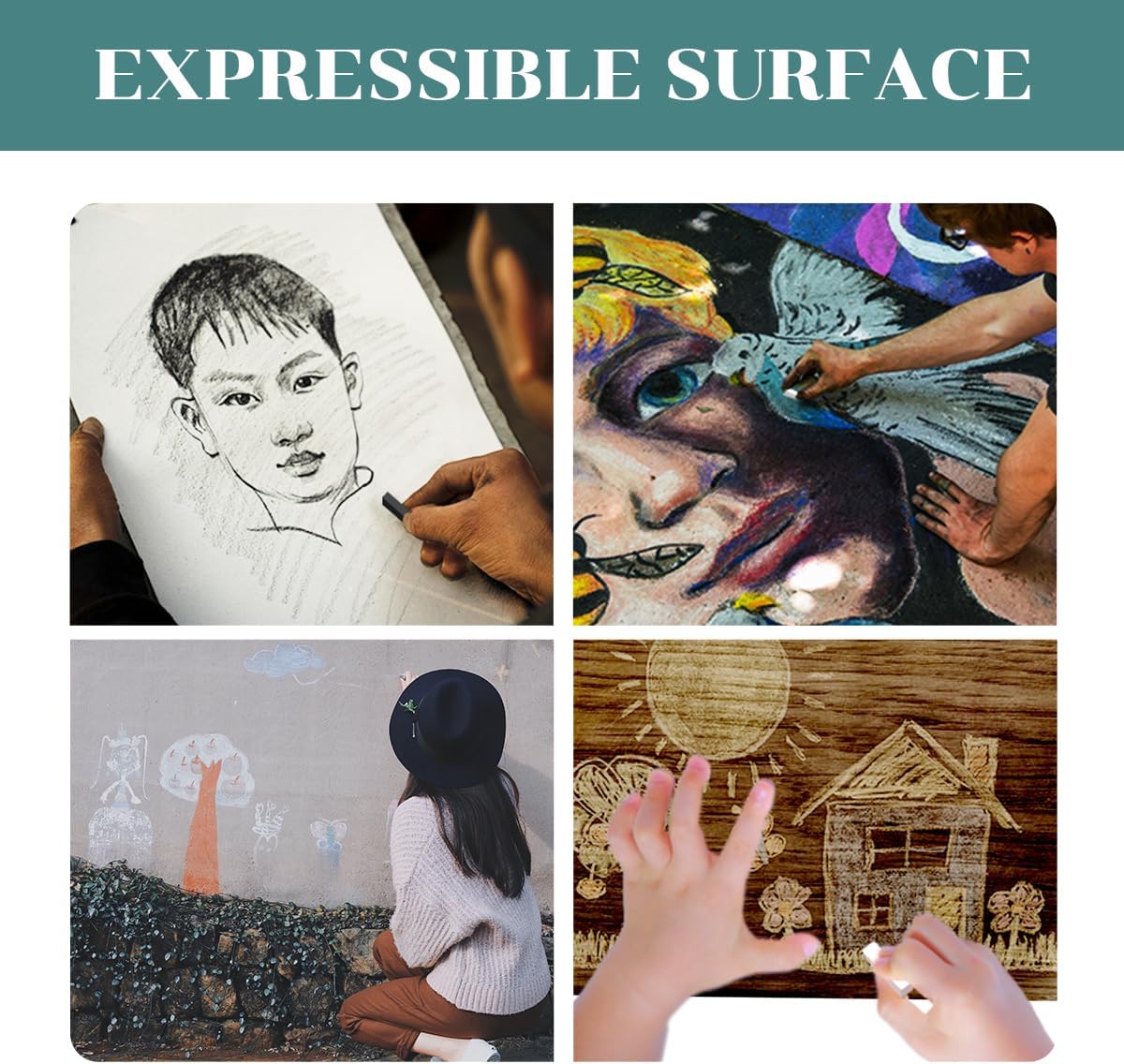Soft Pastels, 64 colors with additional 2pcs, Non Toxic Art Supplies, Drawing Media for Artist Stick Pastel