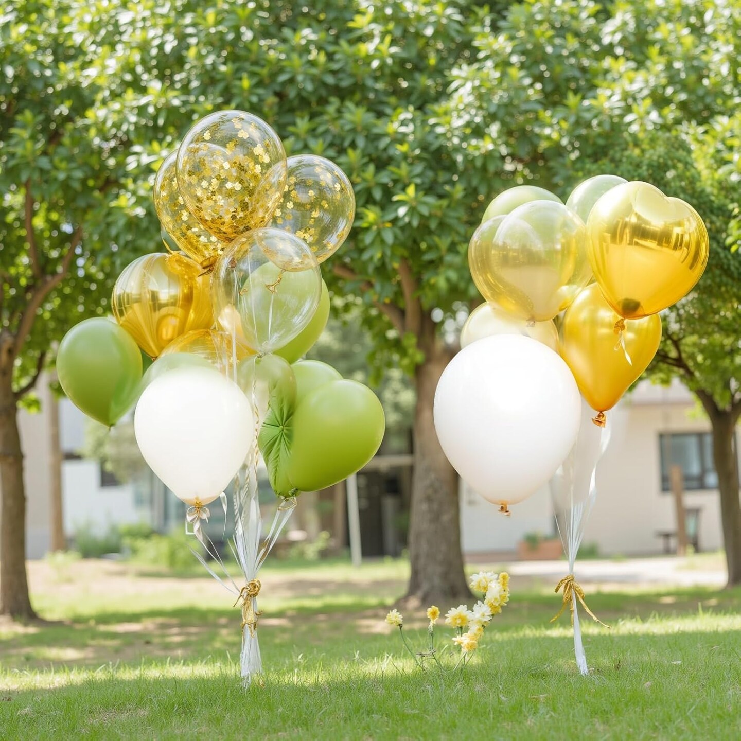 Sage Green Balloon Garland Kit, 150pcs – Mixed Latex & Metallic Balloons with Confetti for Woodland Party Decor
