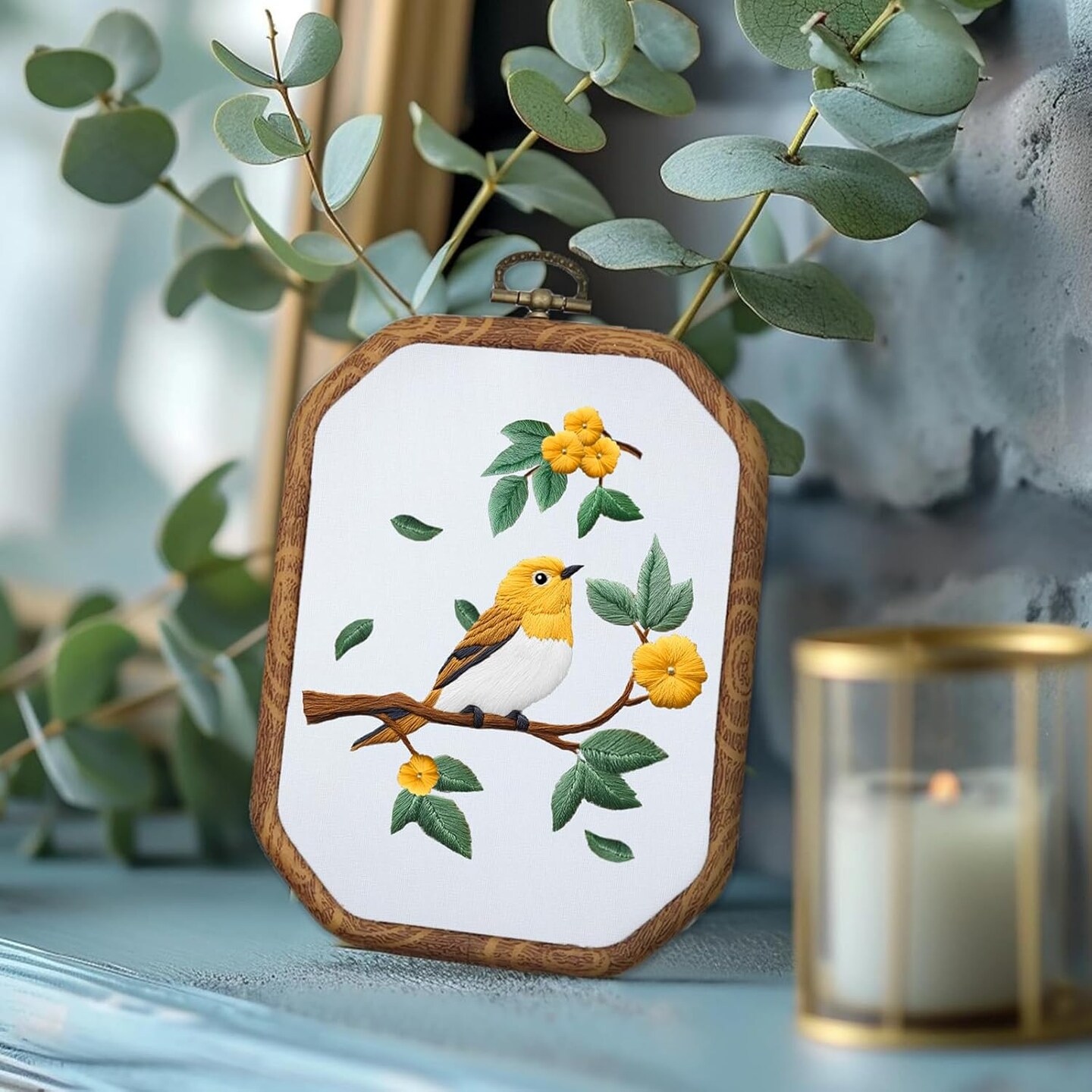 4 Set Embroidery Kit for Beginners Adults
