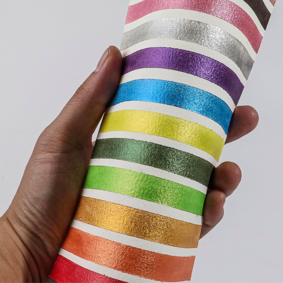 Metallic Watercolor Paint Set 60 Colors, Art Supplies Watercolors Paint Kit Travel Water Colors with Paint Brushes, Crafts Painting Supplies, Drawing Gifts Artists