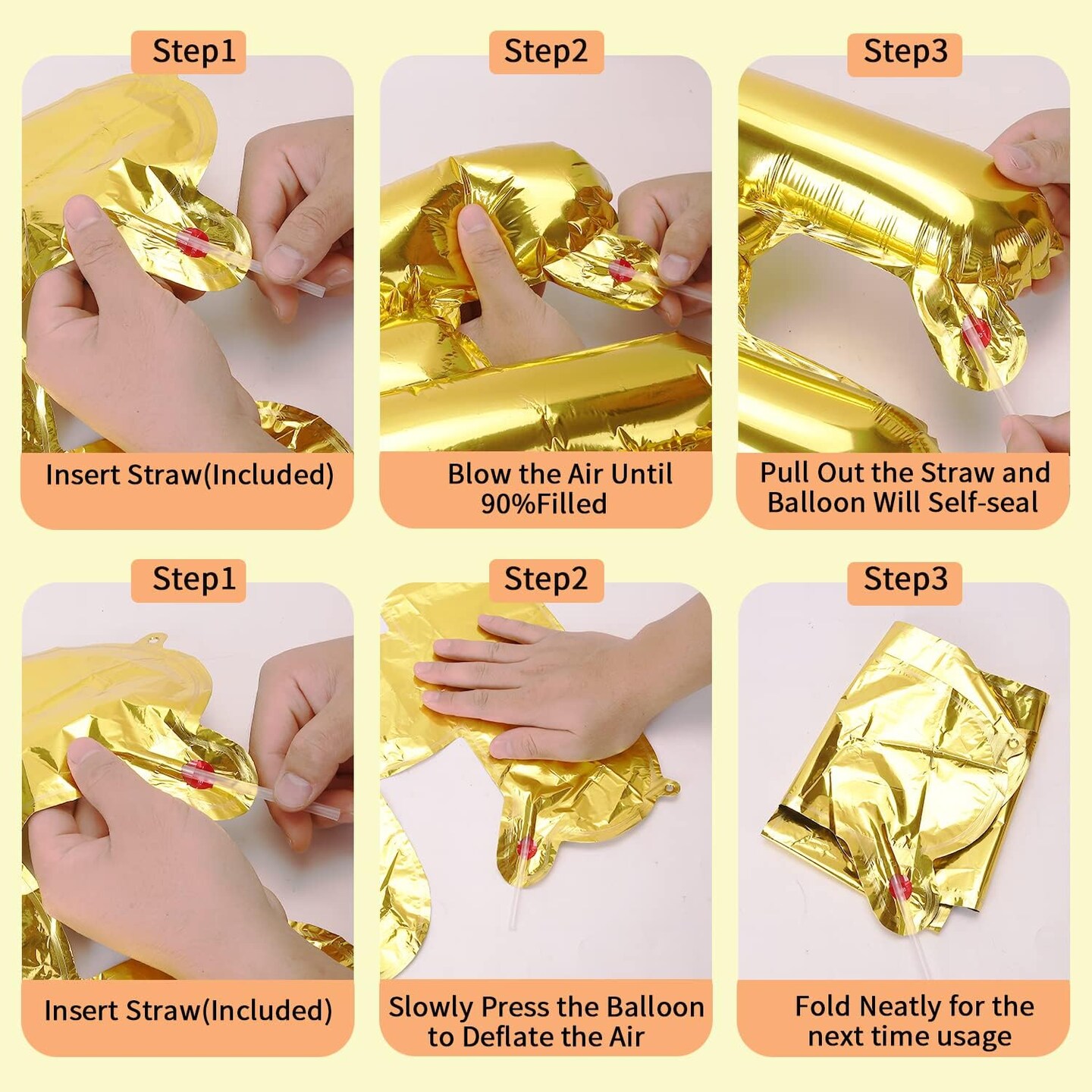 Gold Happy Birthday Balloons 16 Inch Mylar Foil Letters Balloons Happy Birthday Banner