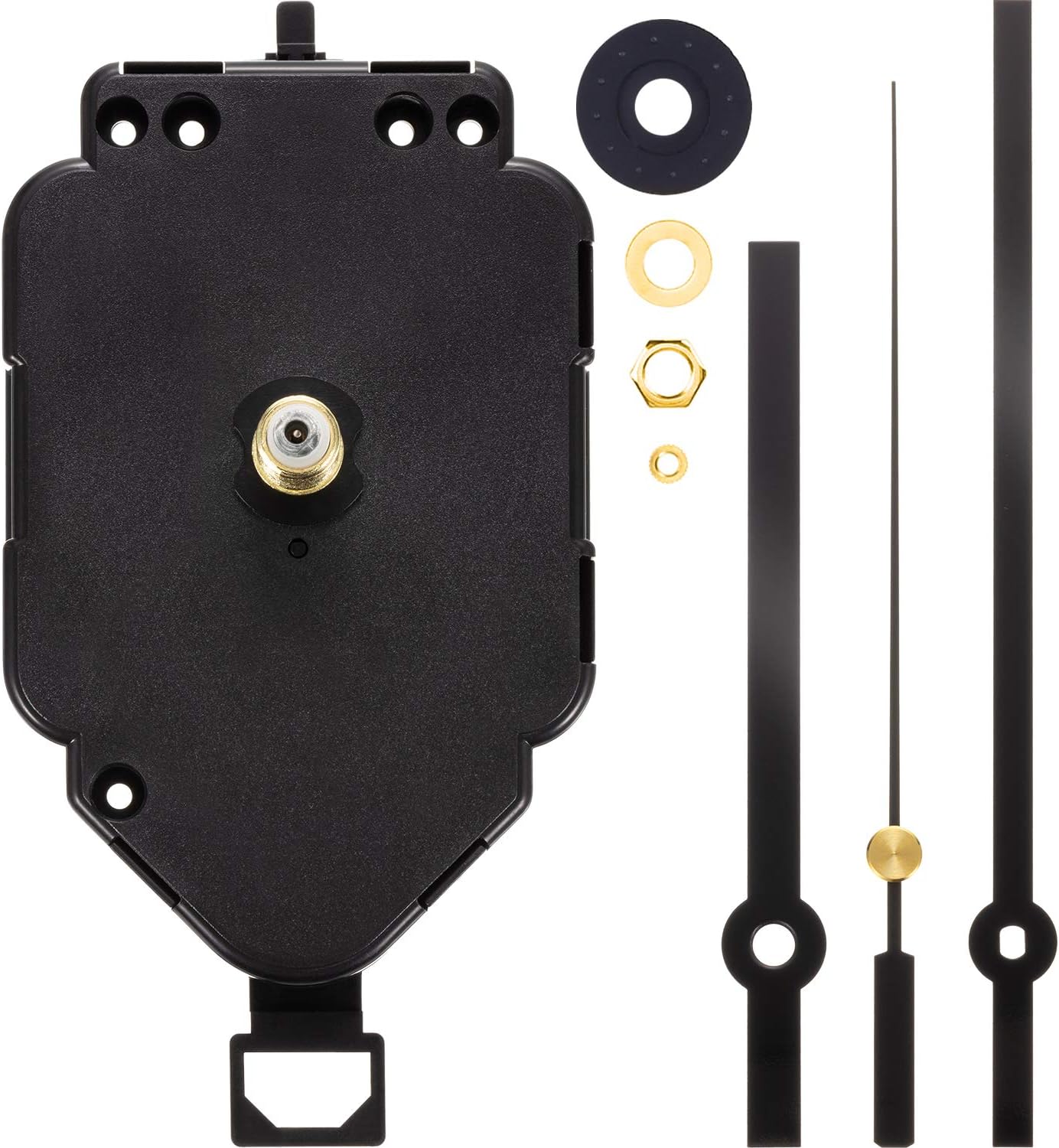 Clock Mechanism Replacement Kit Replacement Long Shaft Quartz Clock Hands Movement Mechanism for DIY