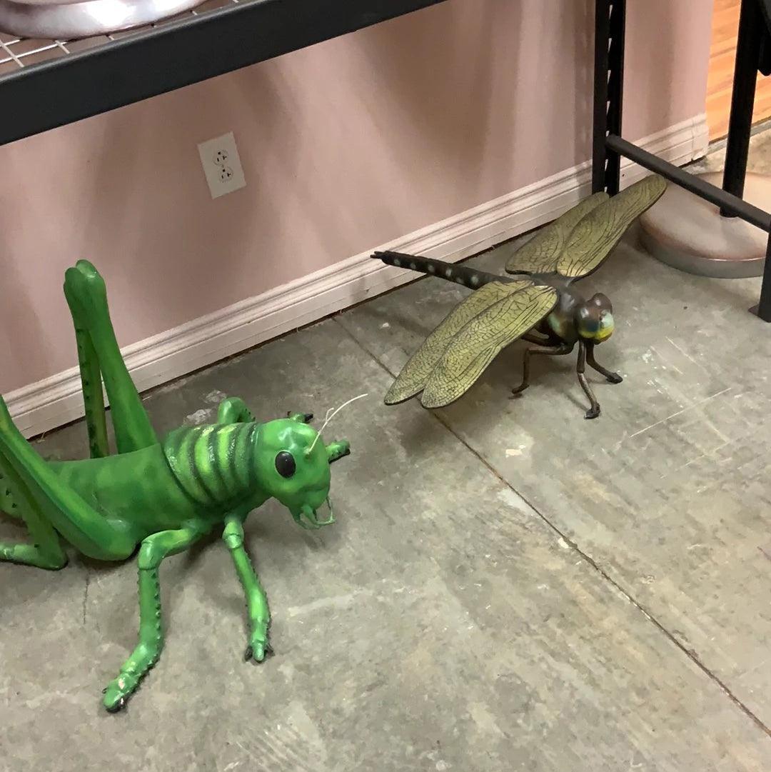 Dragonfly Insect Over Sized Statue