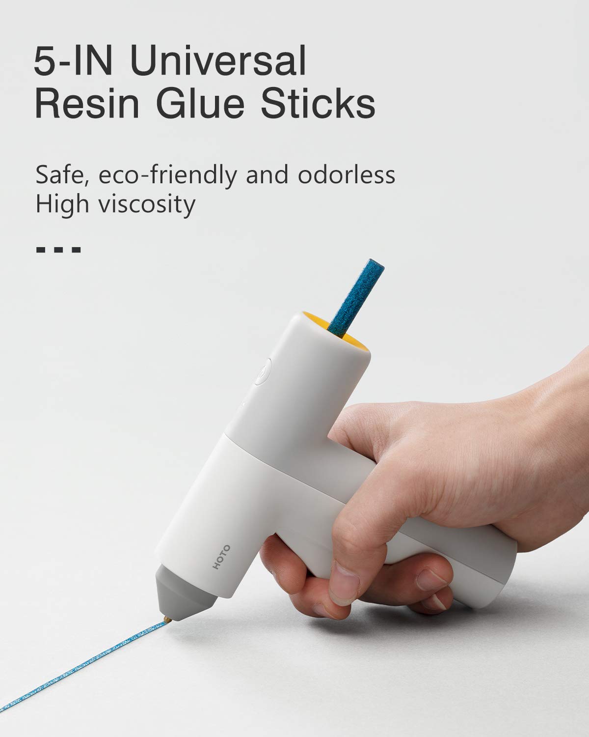 Hot Glue Sticks, 20 Pcs Glitter Hot Glue Sticks, Glue Gun Sticks, Colored Glue Sticks, 6 Colors for DIY Projects and Arts Crafts DIY Fabric, 5&#x22; x 0.28&#x22;
