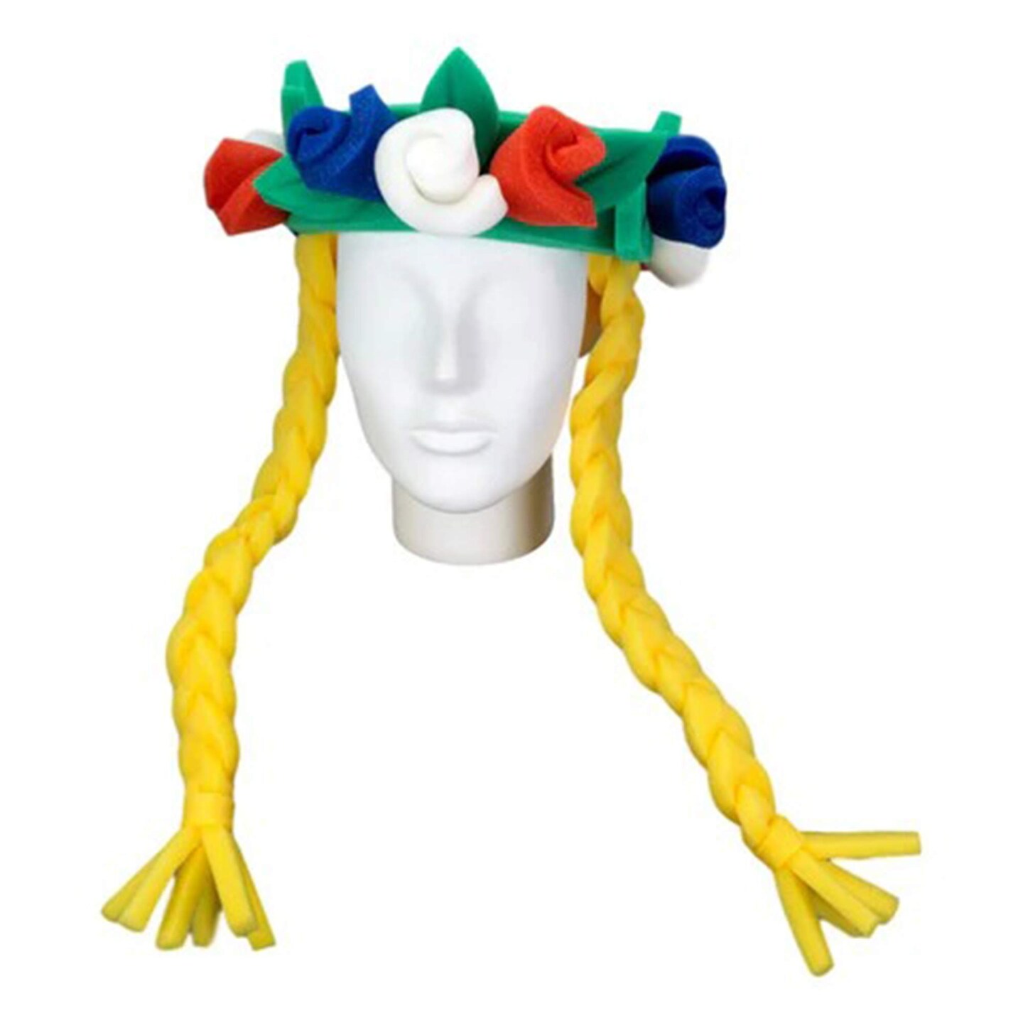 USA Roses &#x26; Braids Headband