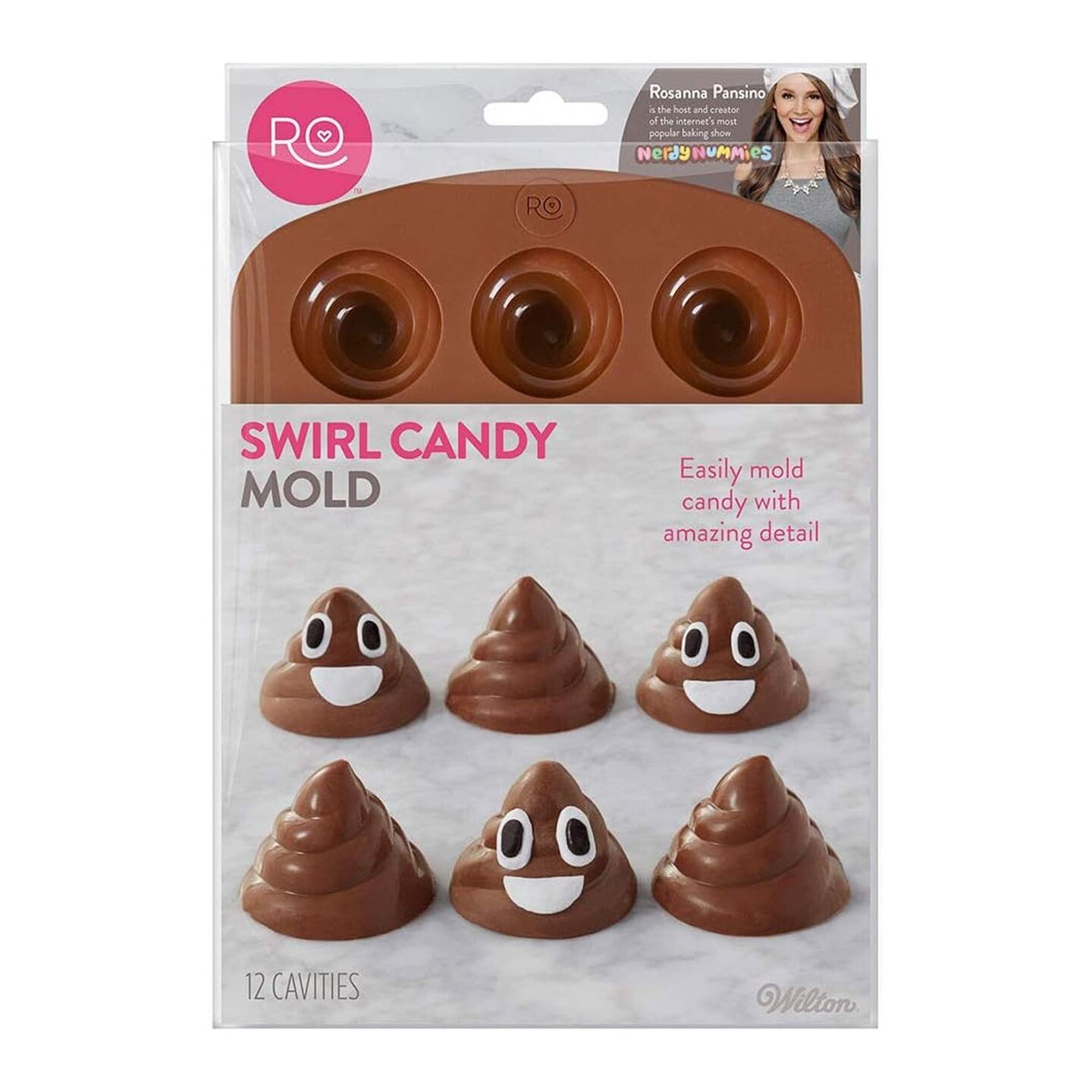 Poop Swirl Silicone Mold