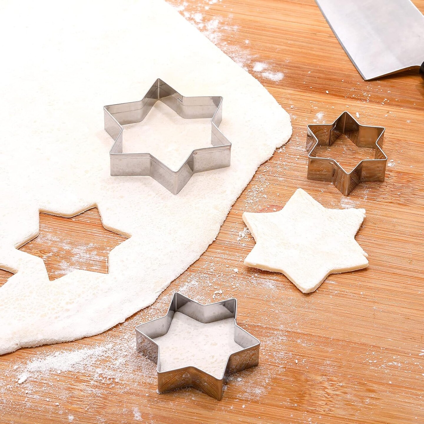 Stainless Steel Cookie Cutter Set Assorted Shapes 108 Pieces