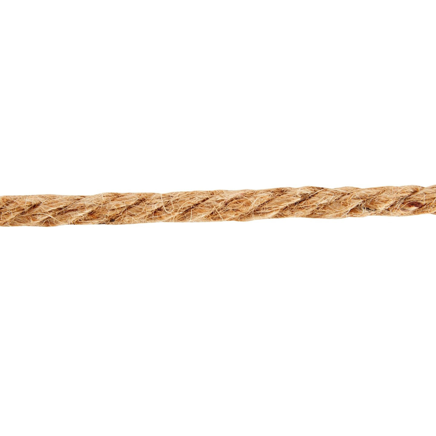 100 Feet Jute Rope for Crafts, 6mm Thick Braided Twine for Nautical Decor (Brown)