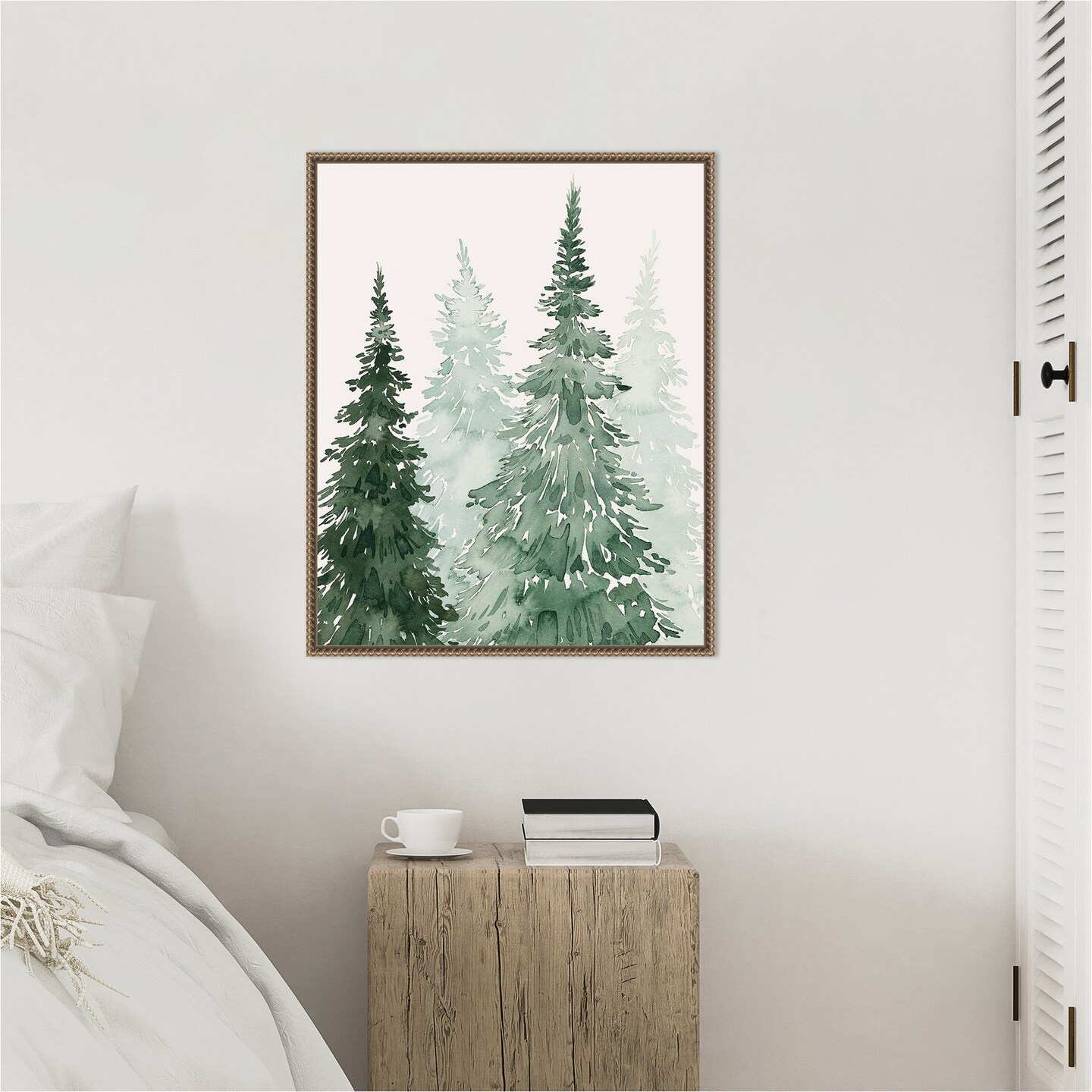 Winter Washed Coppice II by Grace Popp Framed Canvas Wall Art